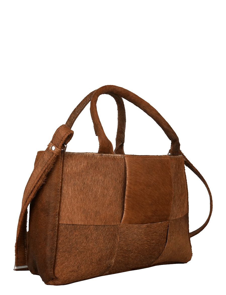 Adax - Molino braided handbag Harper - modetrender - caramel - 3