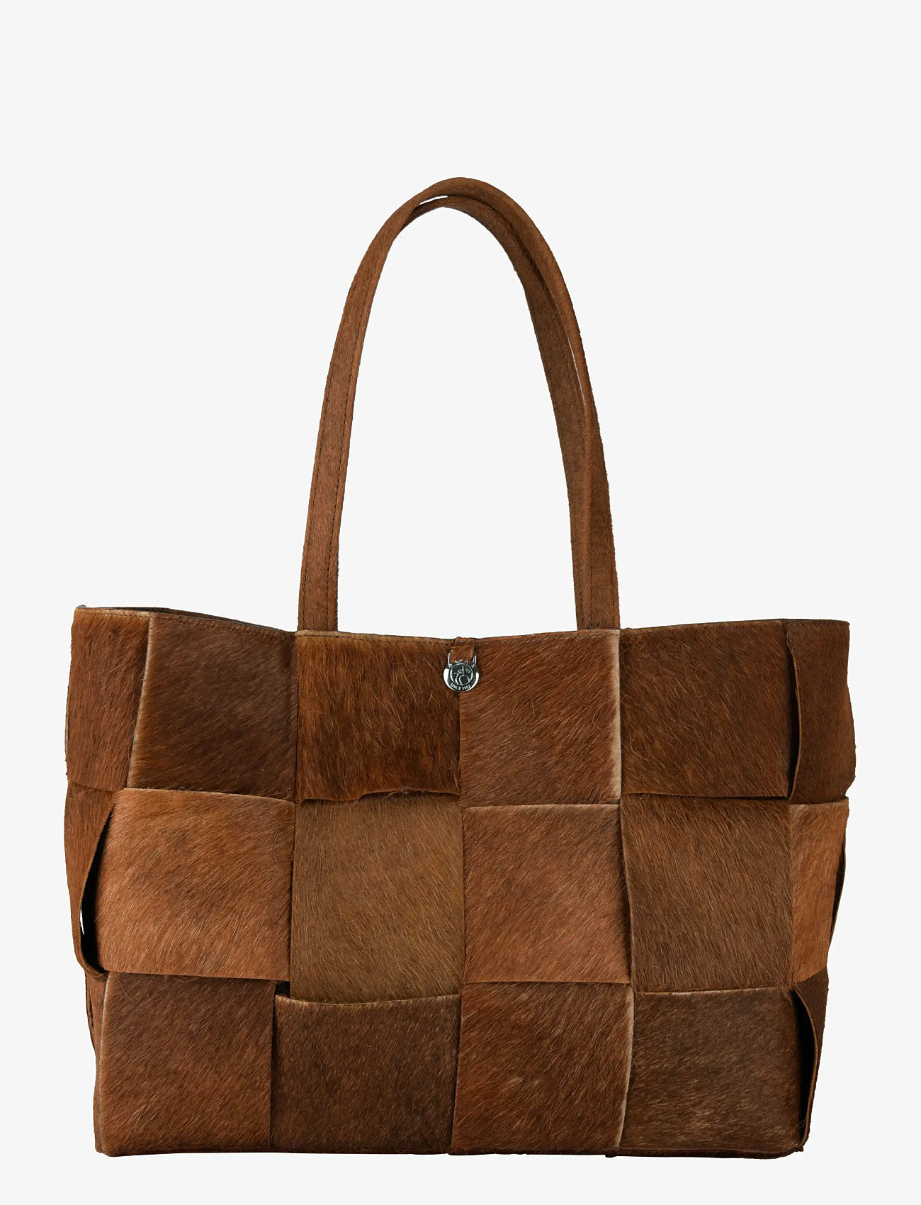 Adax - Molino braided handbag Olympia - shoppingväskor - caramel - 2