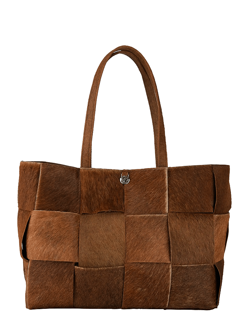 Adax - Molino braided handbag Olympia - shoppingväskor - caramel - 2