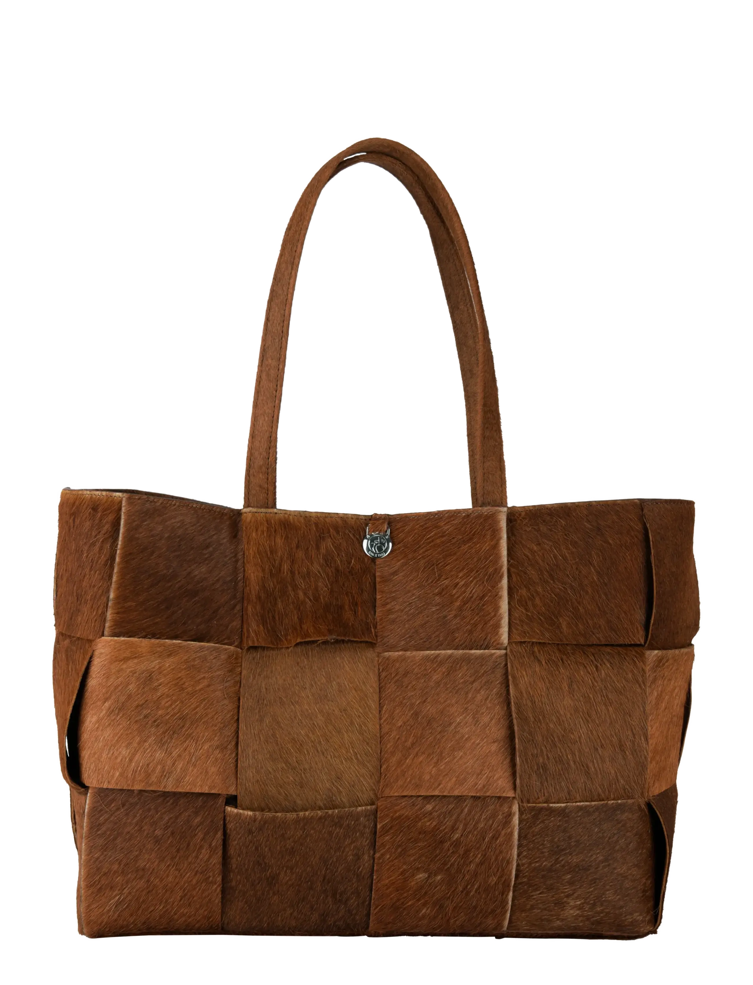Adax - Molino braided handbag Olympia - shoppingväskor - caramel - 2