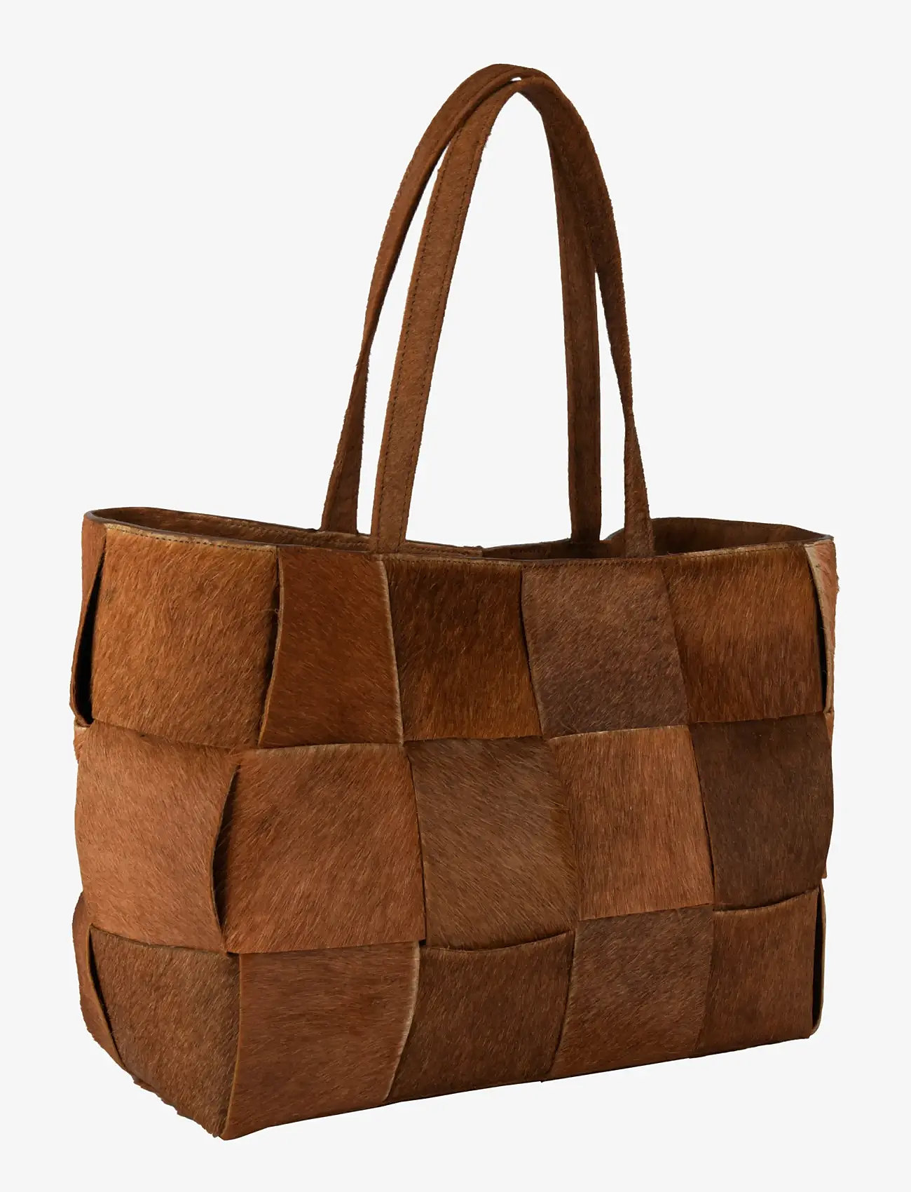 Adax - Molino braided handbag Olympia - shoppingväskor - caramel - 3