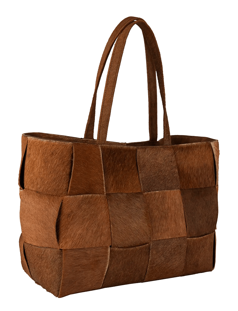 Adax - Molino braided handbag Olympia - shoppingväskor - caramel - 3