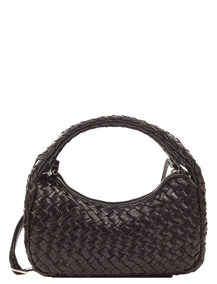 Adax - Salerno shoulder bag Madelaine - mados tendencijos - dark brown - 1