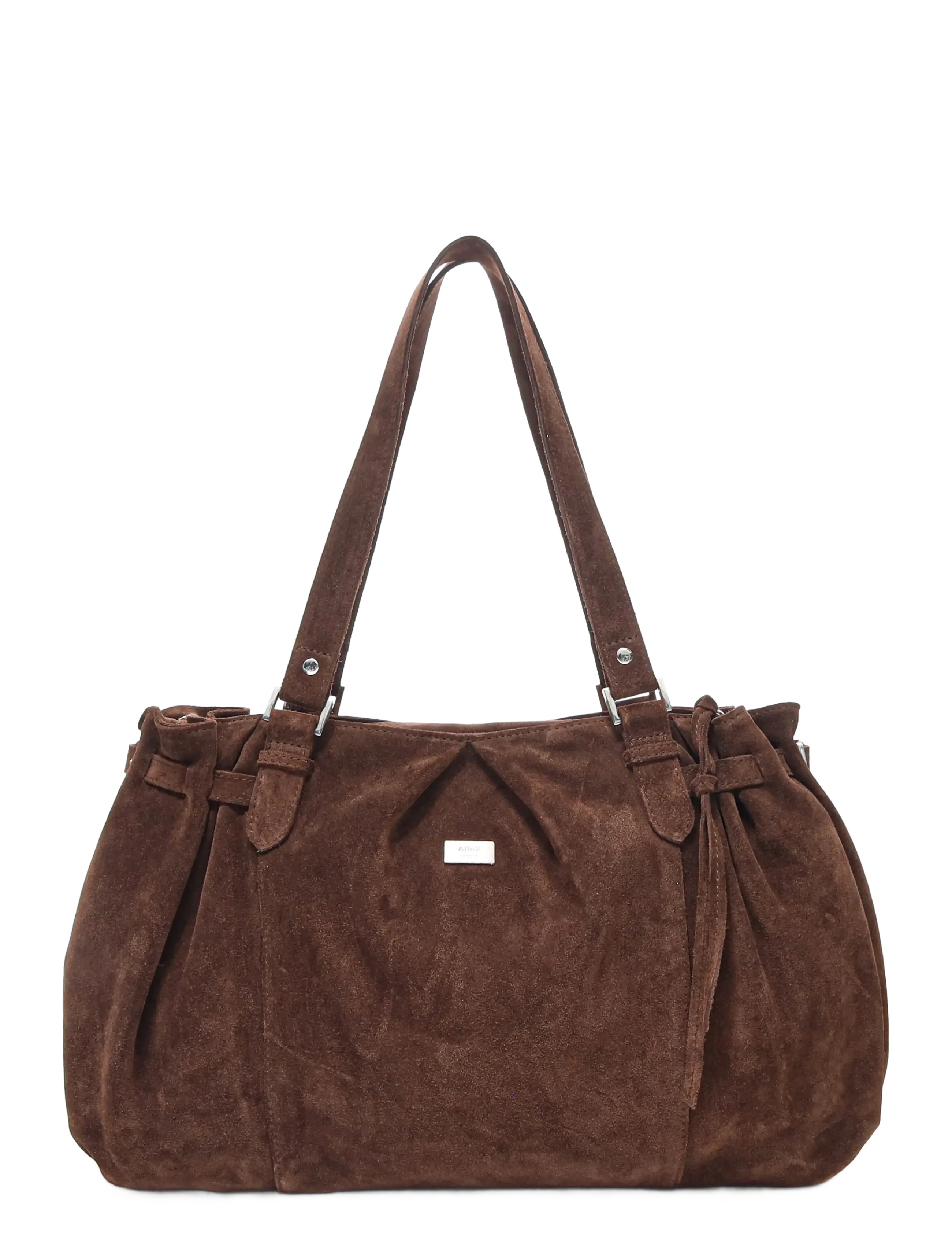 ADAX Rozzano Schulter Tasche Paloma Braun - One Size - Damen