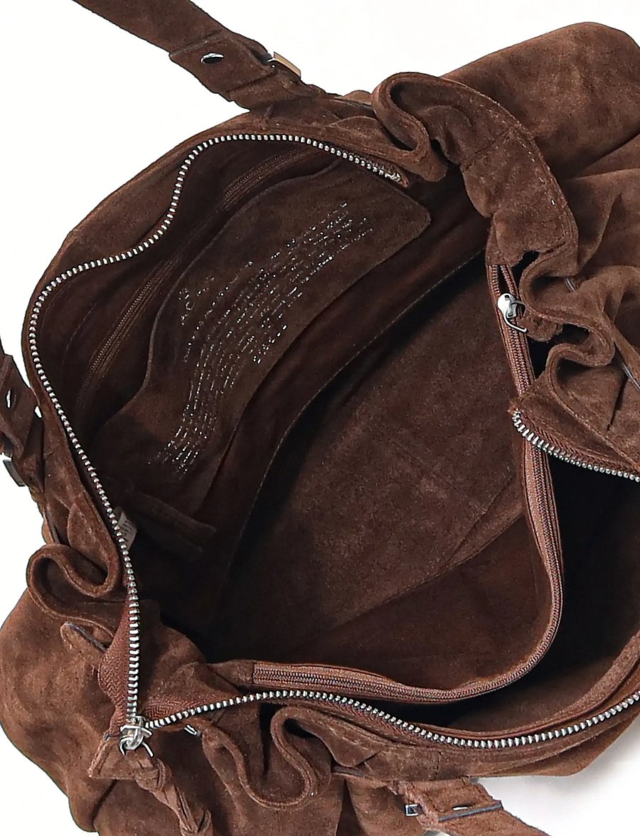 Adax - Rozzano shoulder bag Paloma - shopper-laukut - chocolate - 4