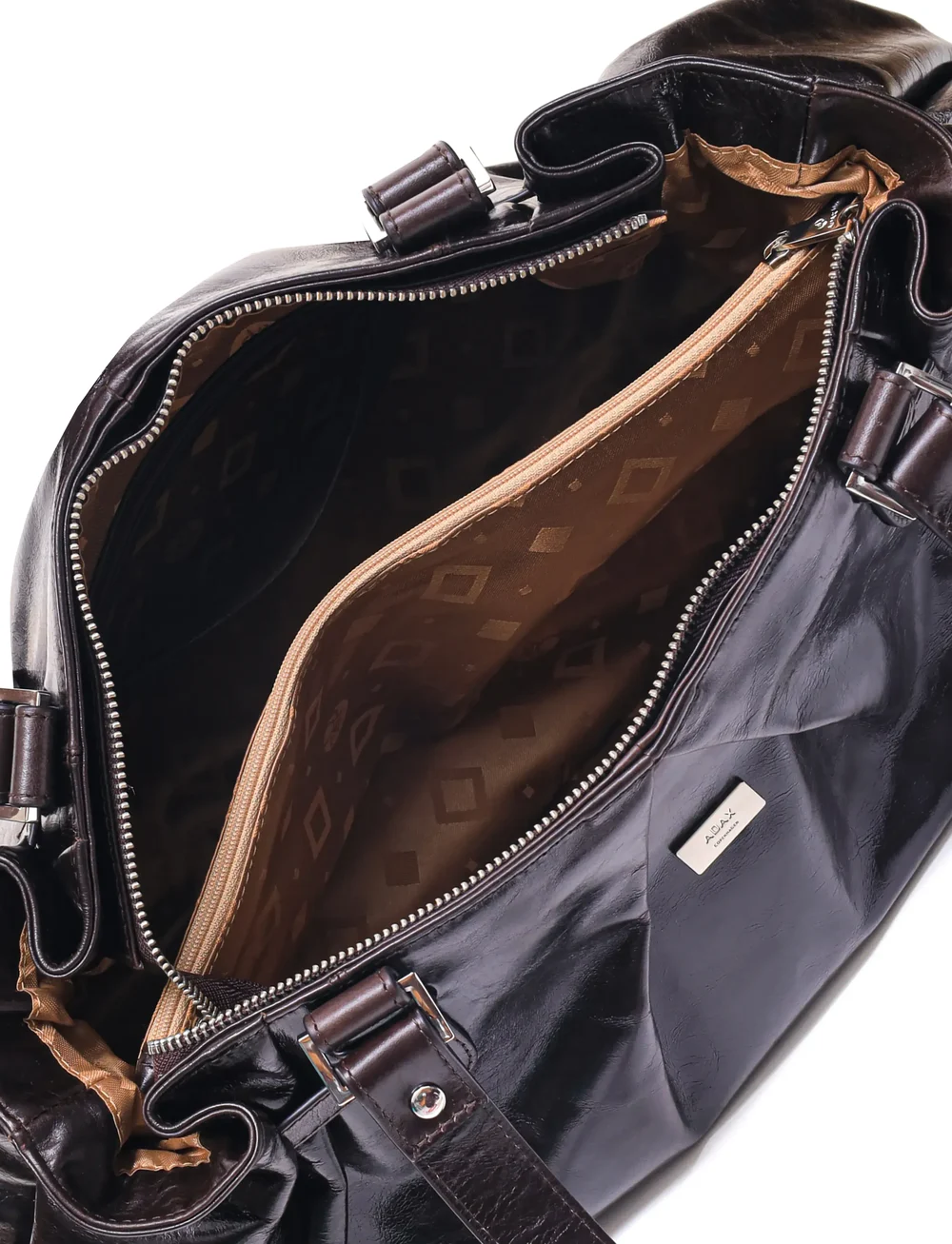 Adax - Milano shoulder bag Paloma - besondere anlässe - dark brown - 3