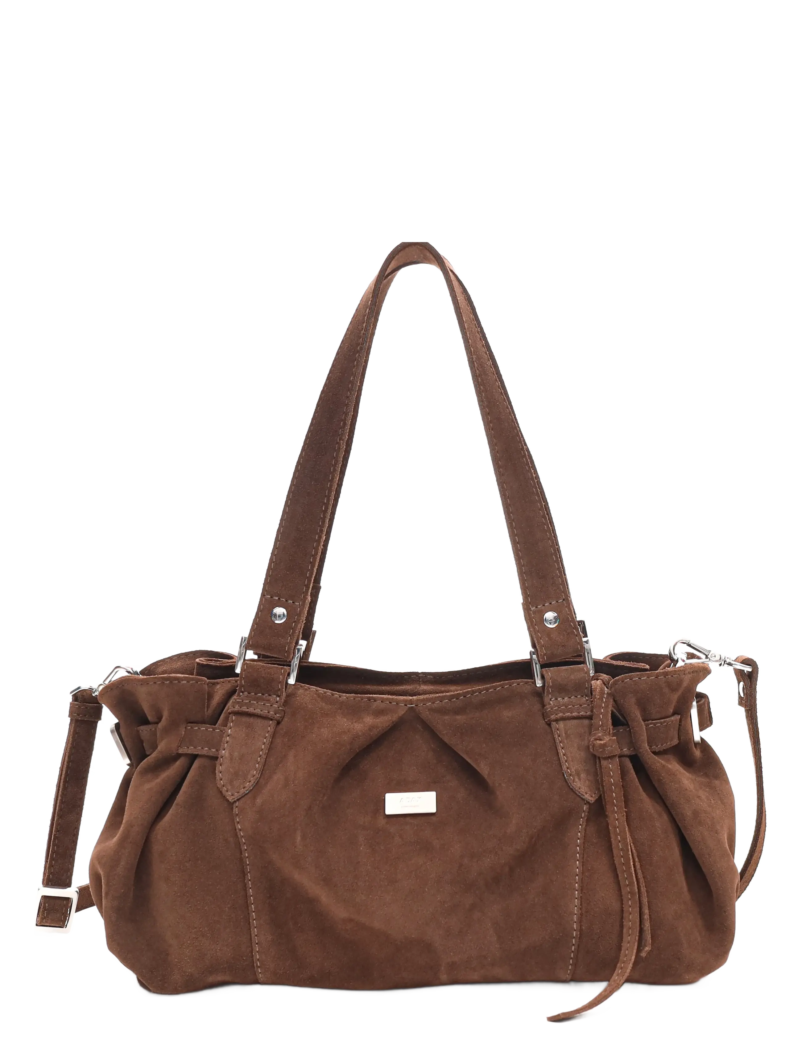 Adax Rozzano shoulder bag Valerie - Axelremsväskor - CHOCOLATE / brown