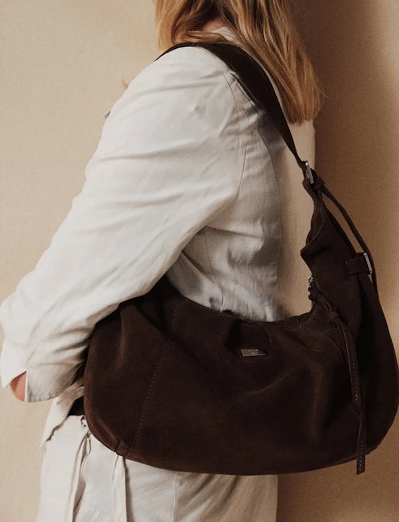 Adax - Rozzano shoulder bag Pascale - særlige begivenheder - chocolate - 0