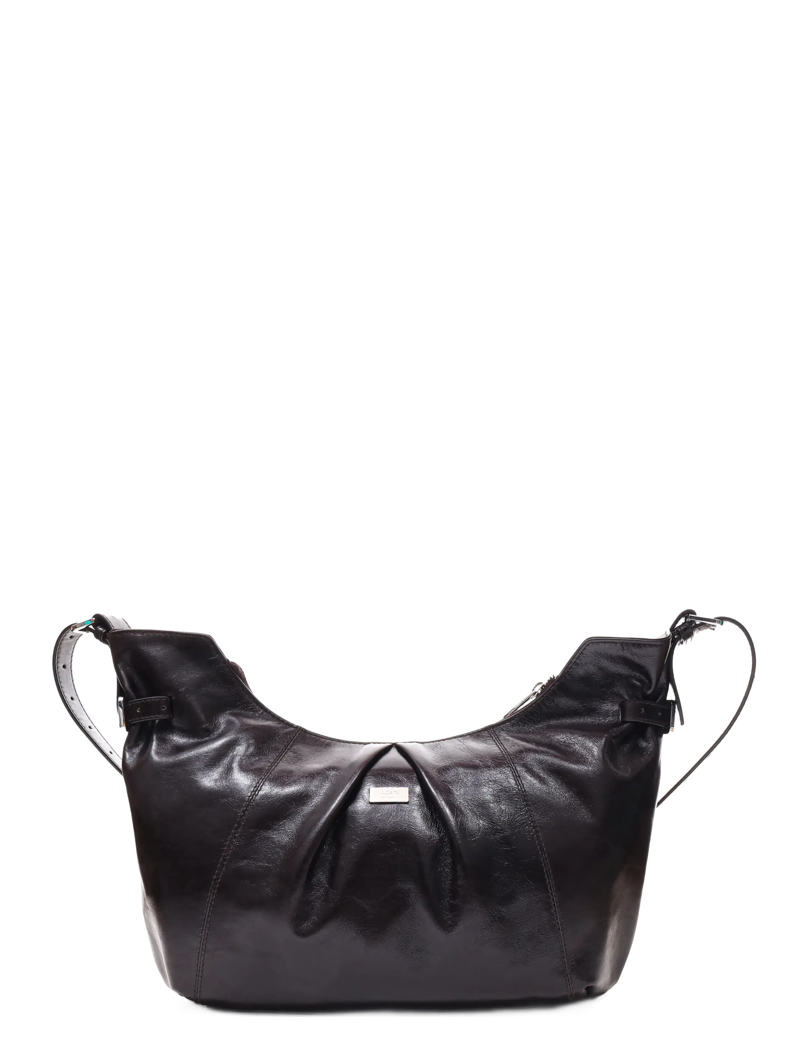 Milano shoulder bag Pascale - DARK BROWN