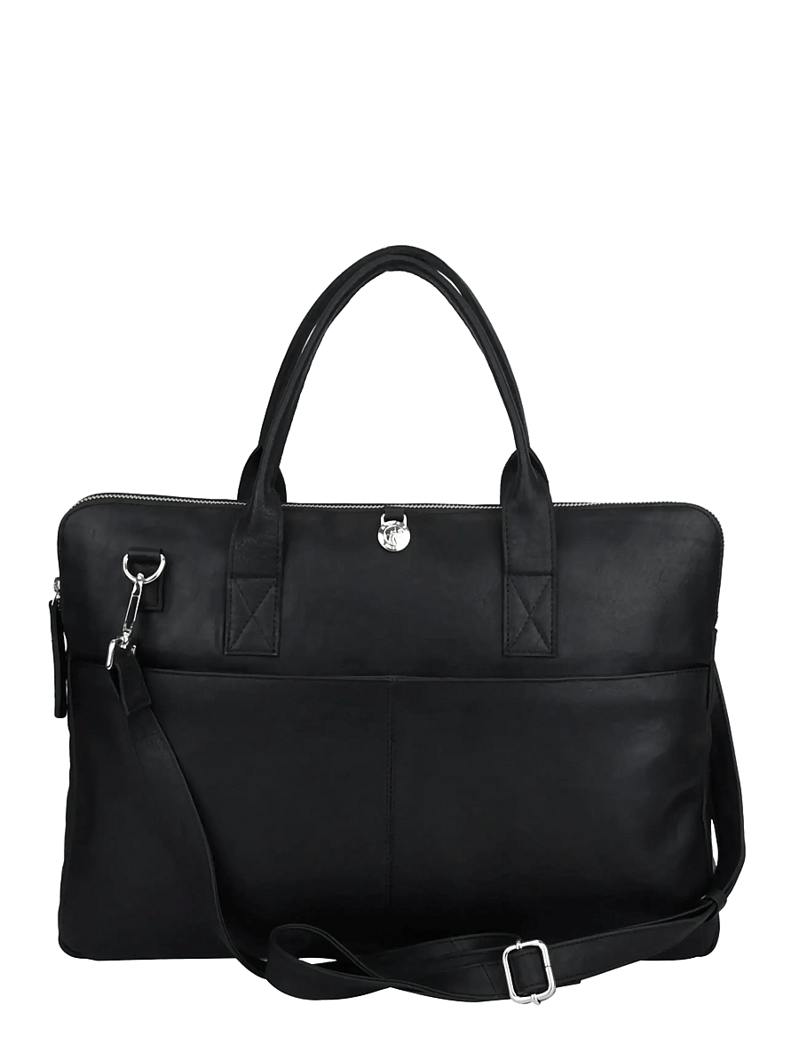 Adax - Catania portfolio Jamie - laptoptaschen - black - 1