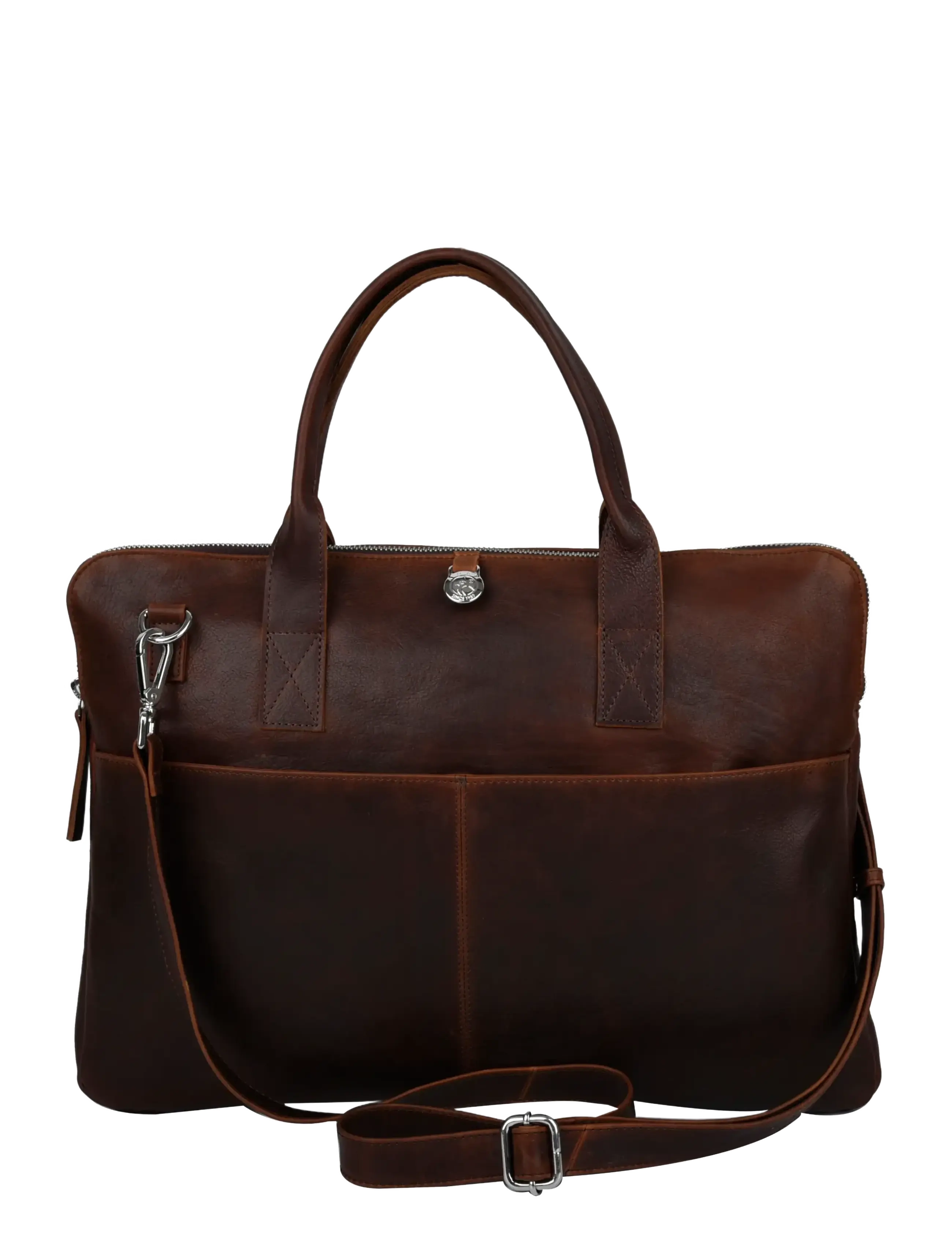 Adax - Catania portfolio Jamie - laptop bags - dark brown - 1