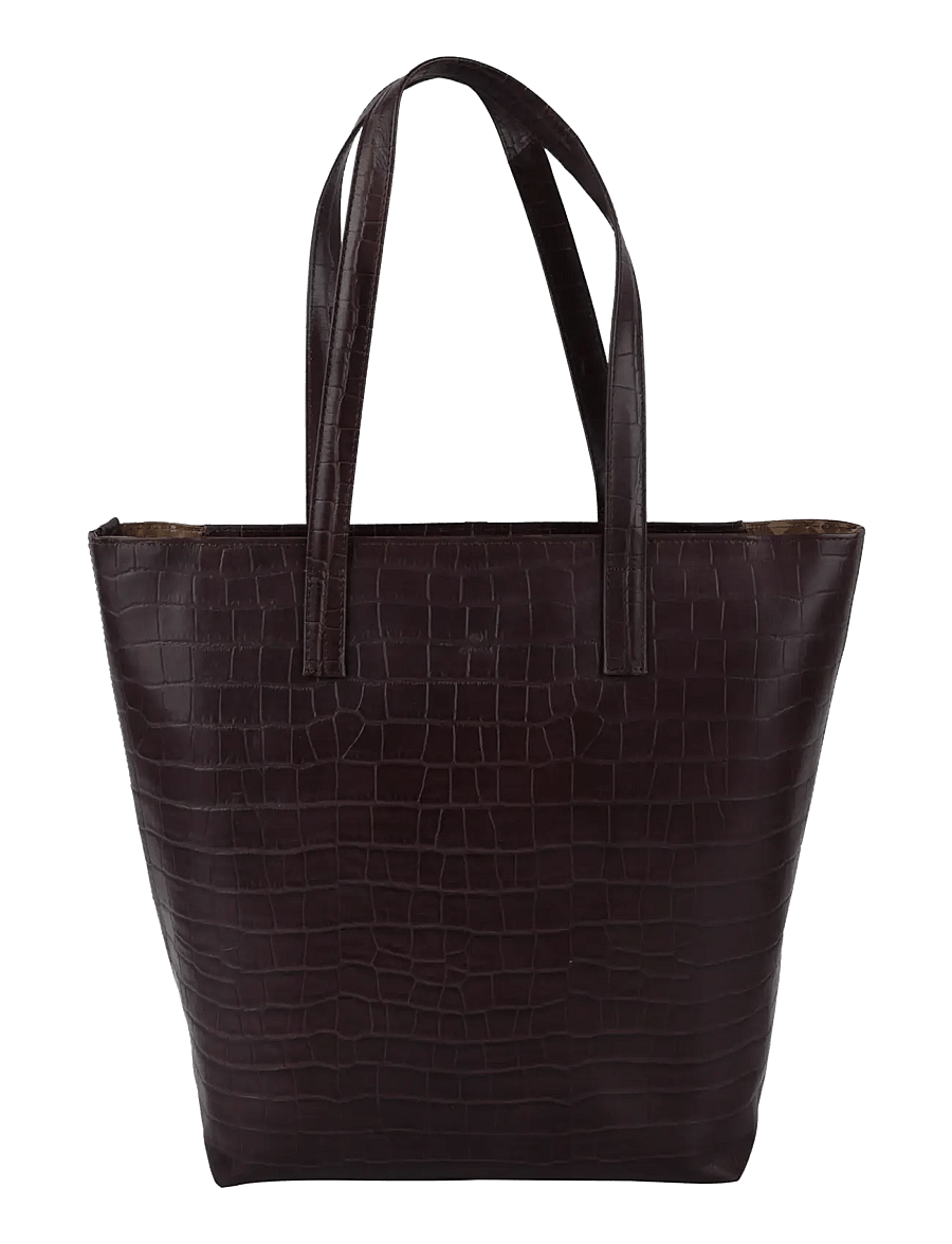 Adax - Piemonte shopper Leslie - cabas - dark brown - 0
