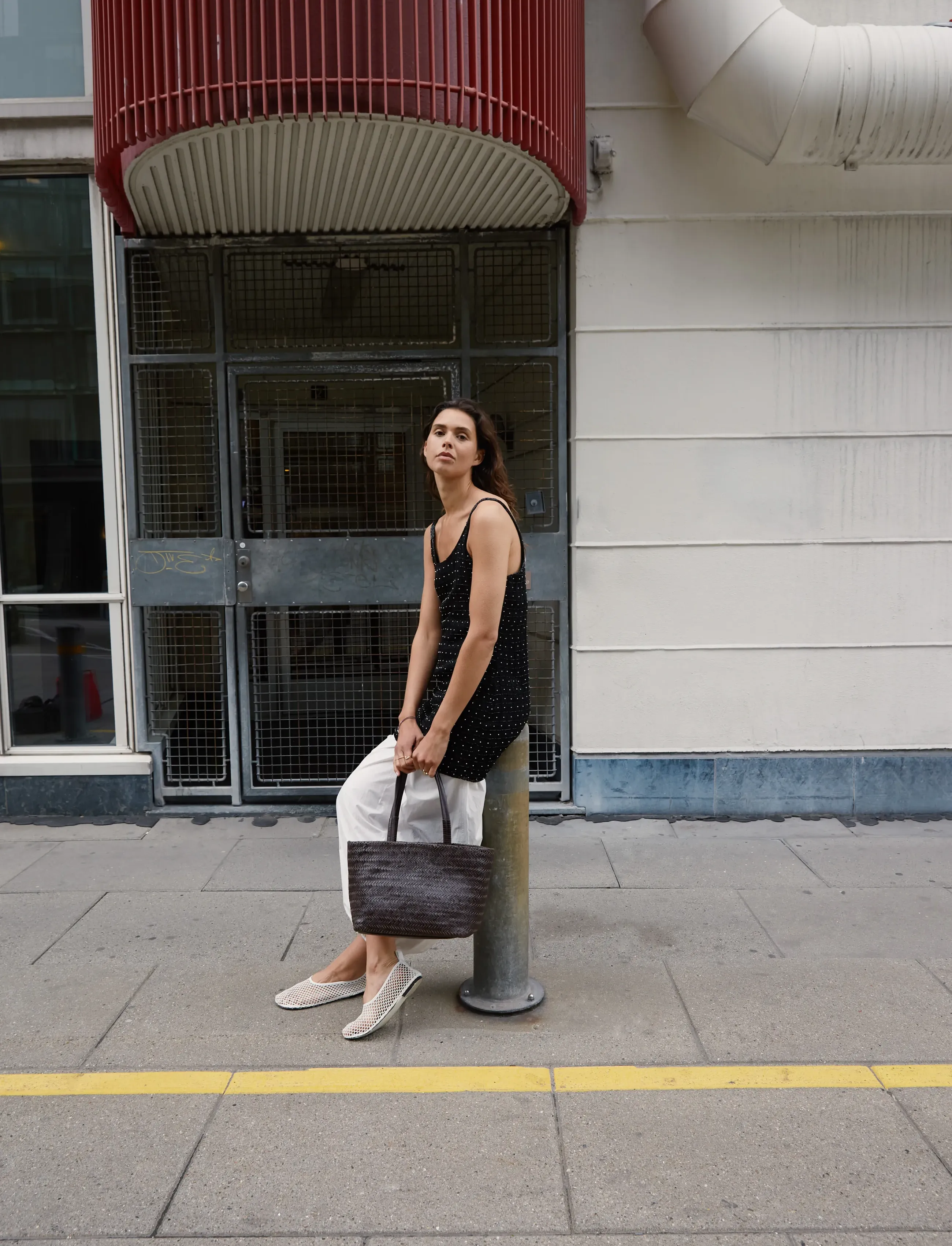 Adax - Lucca shopper Estelle - tilbehør - dark brown - 5