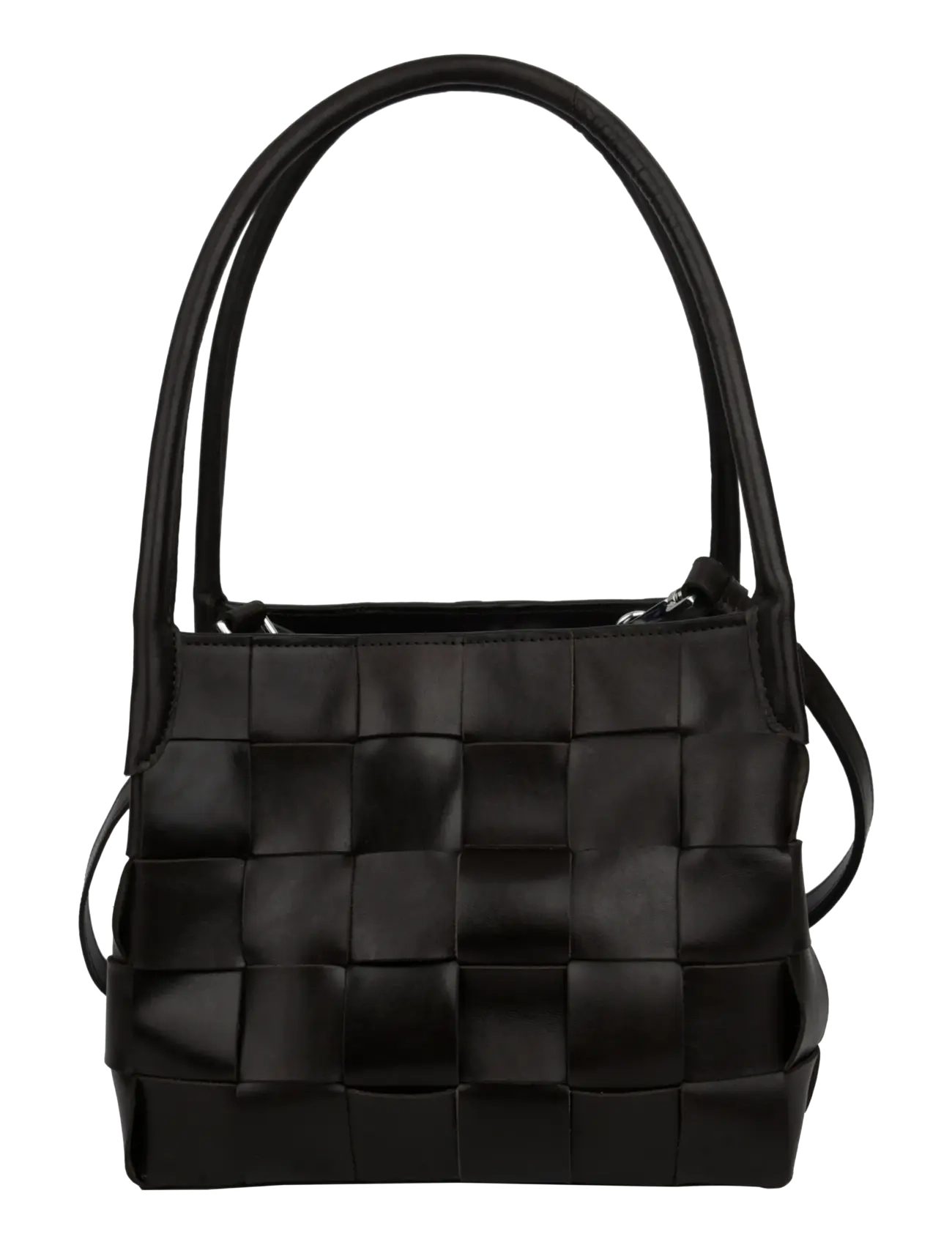 Adax Limona shoulder bag Eliana - Schultertaschen - DARK BROWN / black