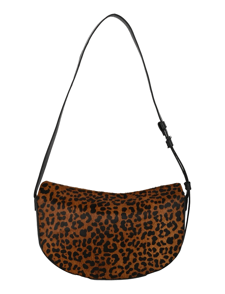 Adax - Amalfi leo shoulder bag Alba - modetrends - brown leo - 1