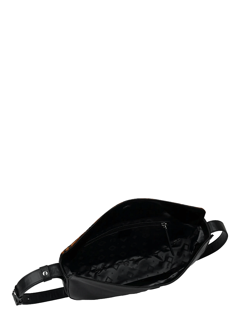 Adax - Amalfi leo shoulder bag Alba - speciella tillfällen - brown leo - 4