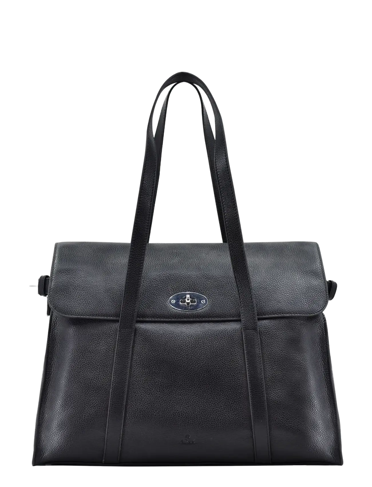 Adax Brescia Handbag Marielle, Kvinder, Drejelås Håndtaske, Sort, Str: ONE SIZE