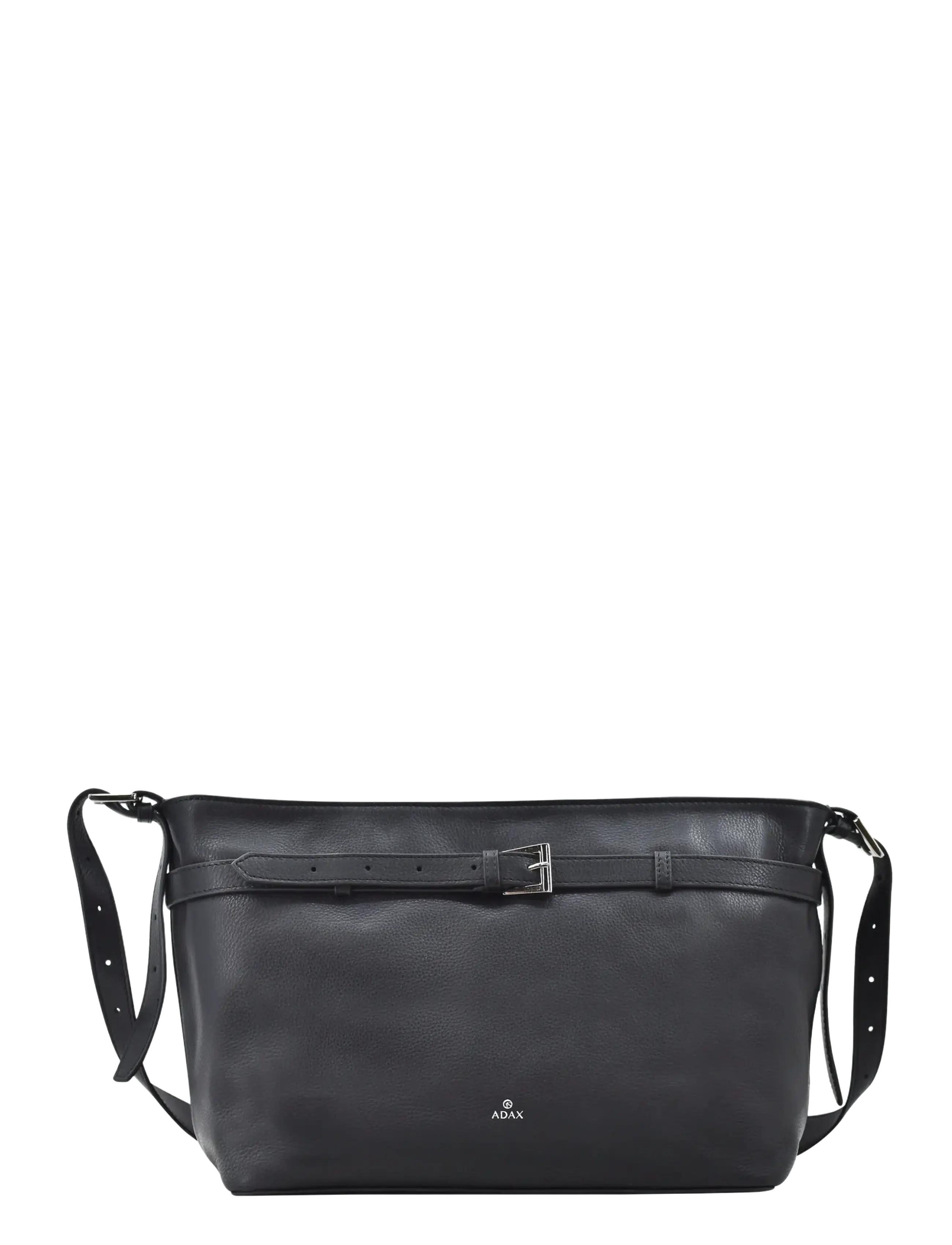 ADAX Sorano Schulter Tasche Lykke Schwarz - One Size - Damen