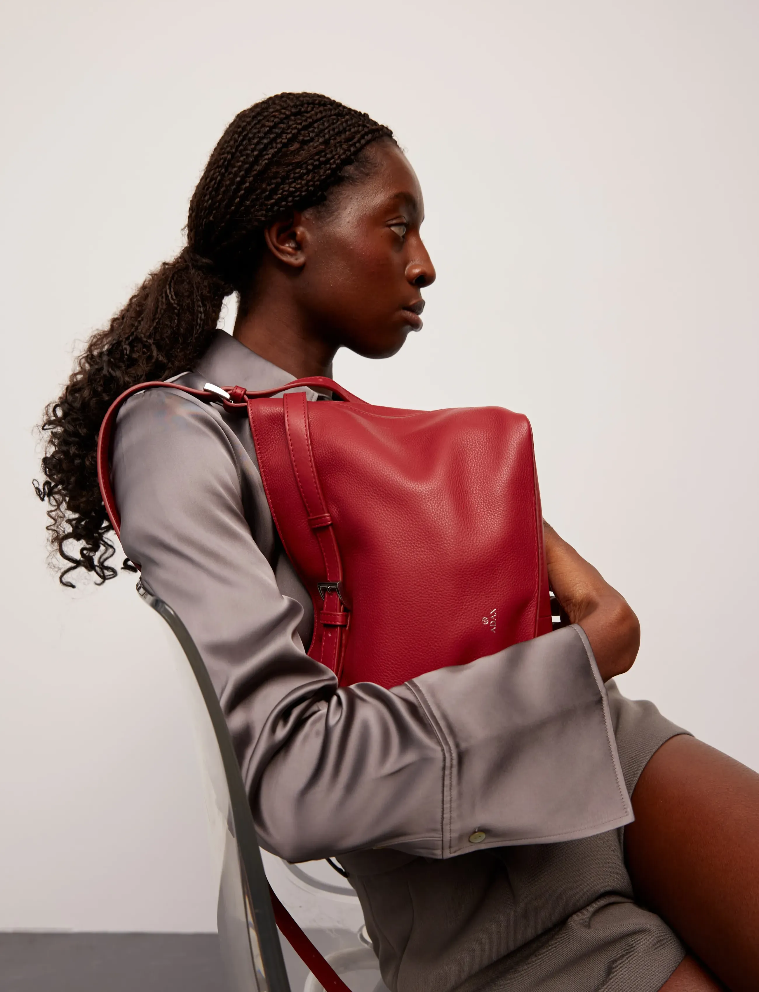 Adax - Sorano shoulder bag Lykke - fashion trends - rosewood - 5