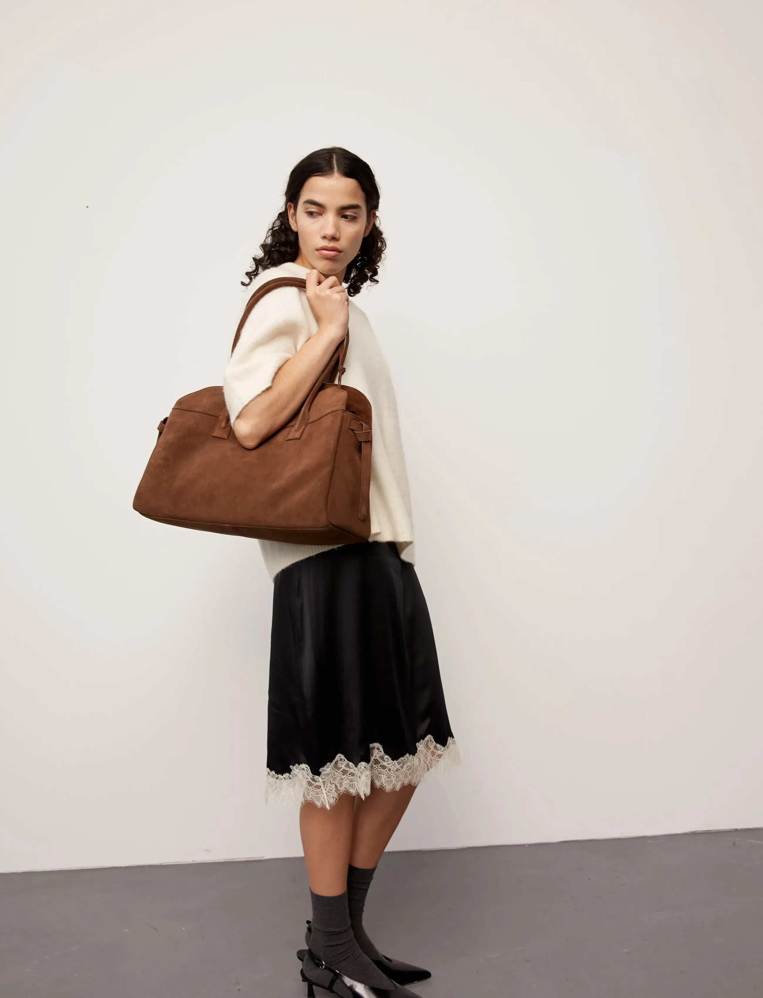 Adax - Rozzano shoulder bag Vivienne - mode trends - chocolate - 5