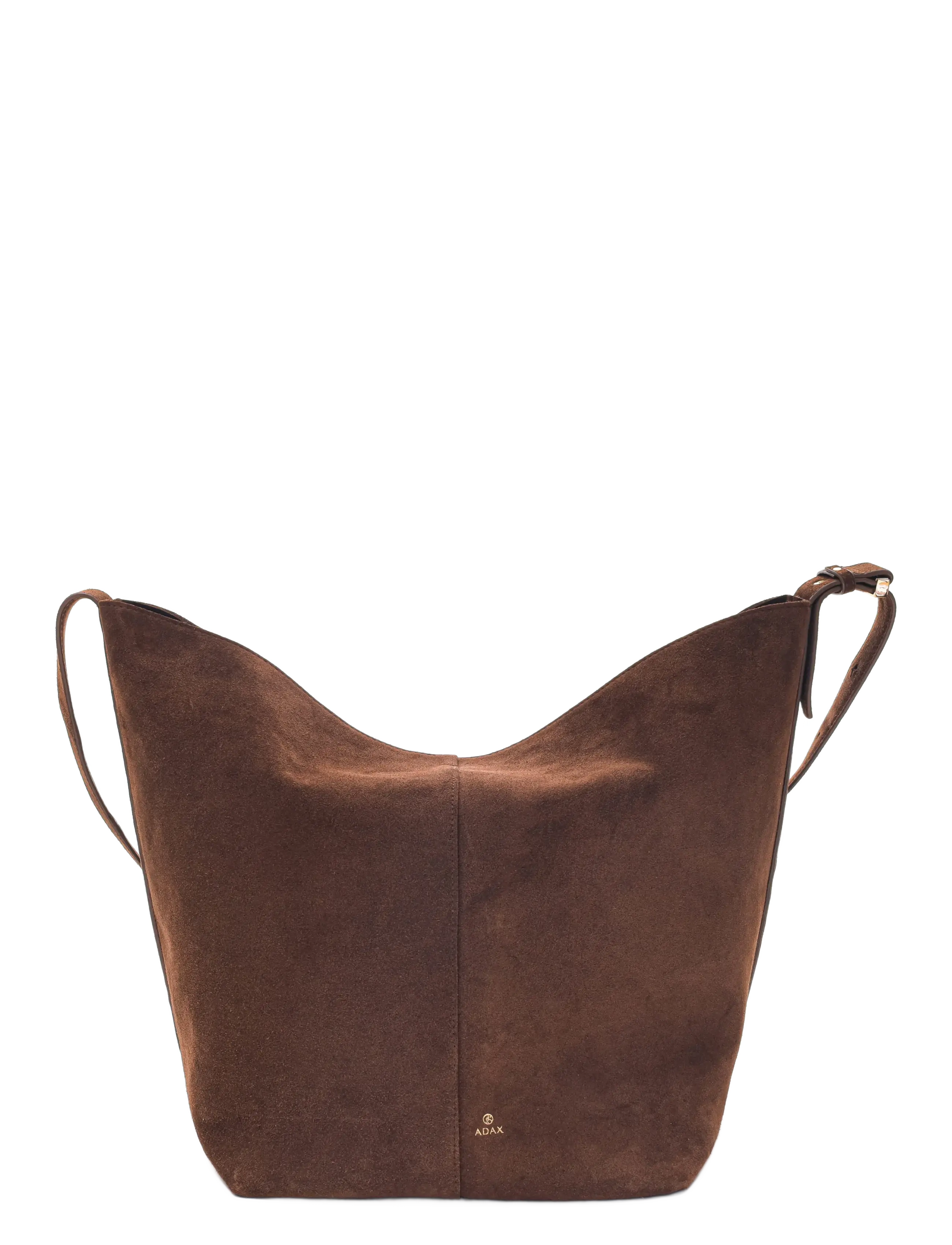 ADAX Rozzano Schulter Tasche Dahlia Braun - One Size - Damen