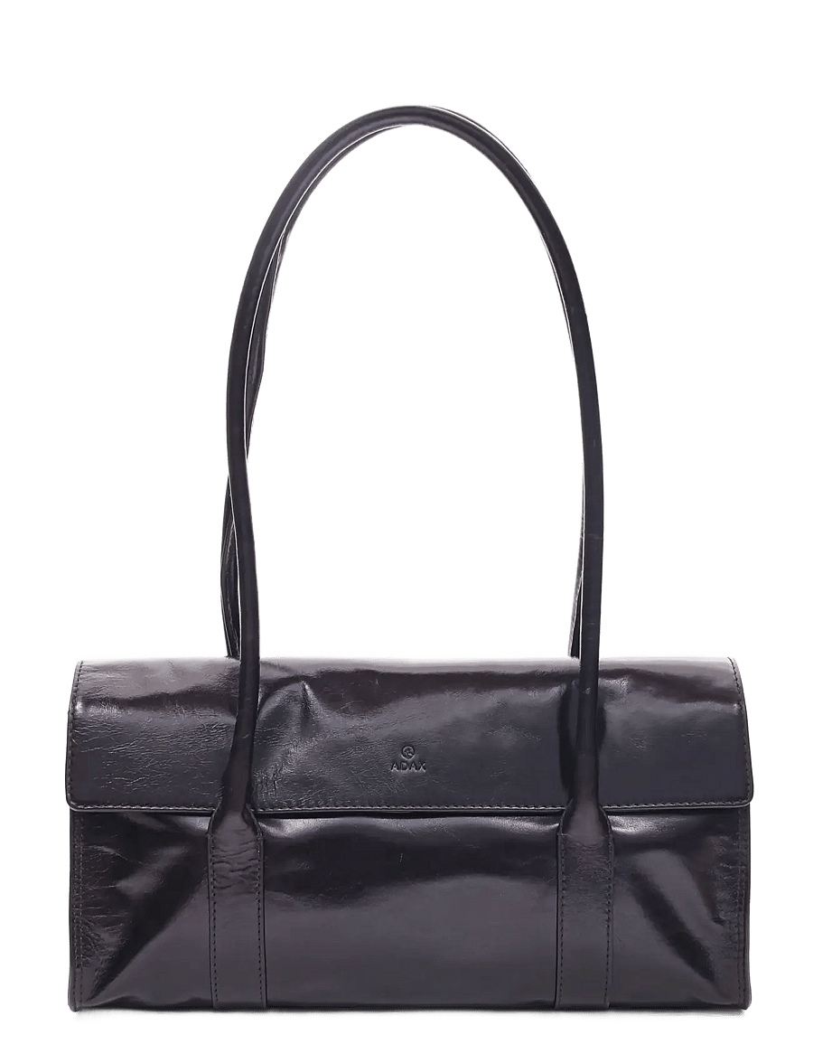 Adax - Milano shoulder bag Juliette - modetrender - dark brown - 1