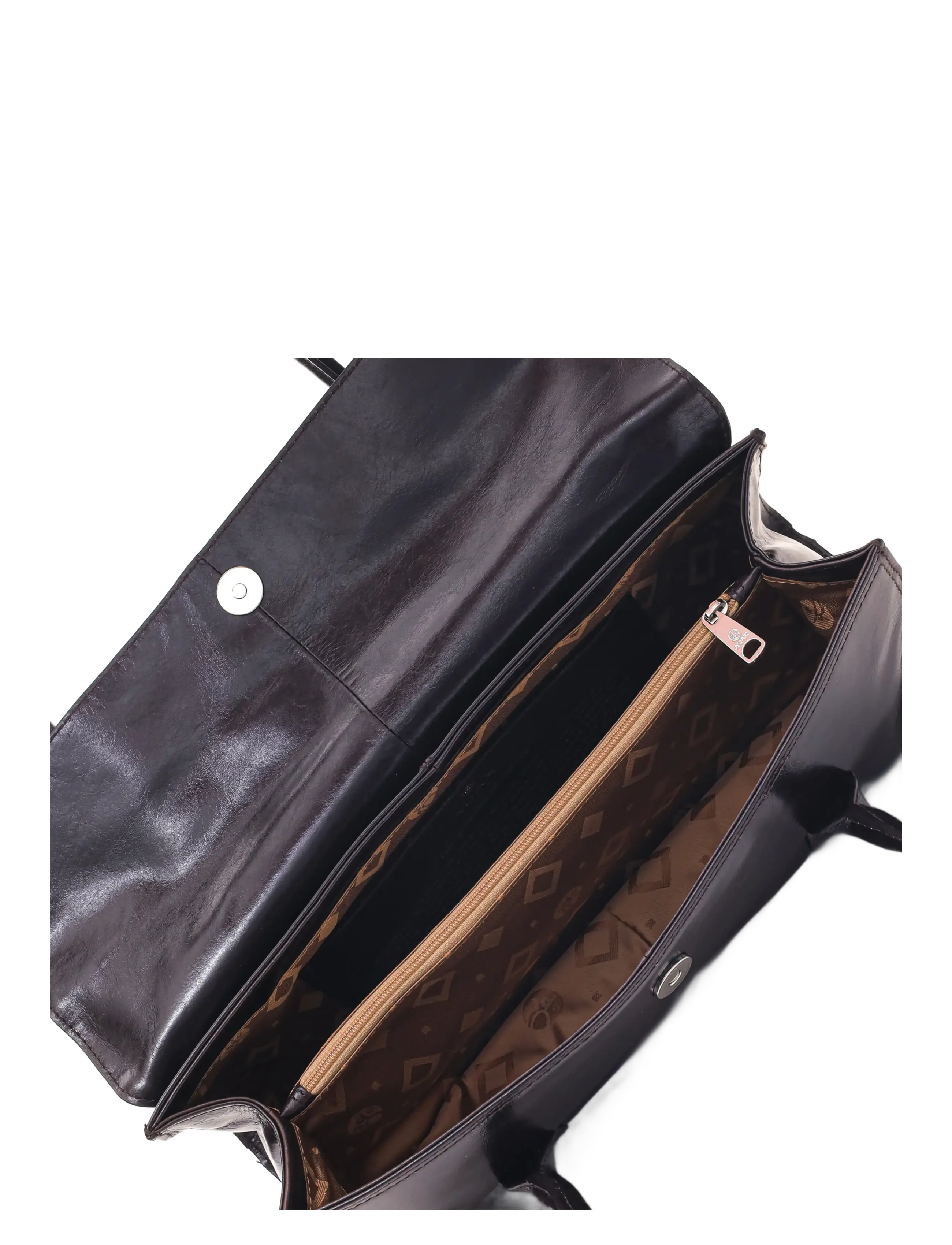 Adax - Milano shoulder bag Juliette - modetrender - dark brown - 4