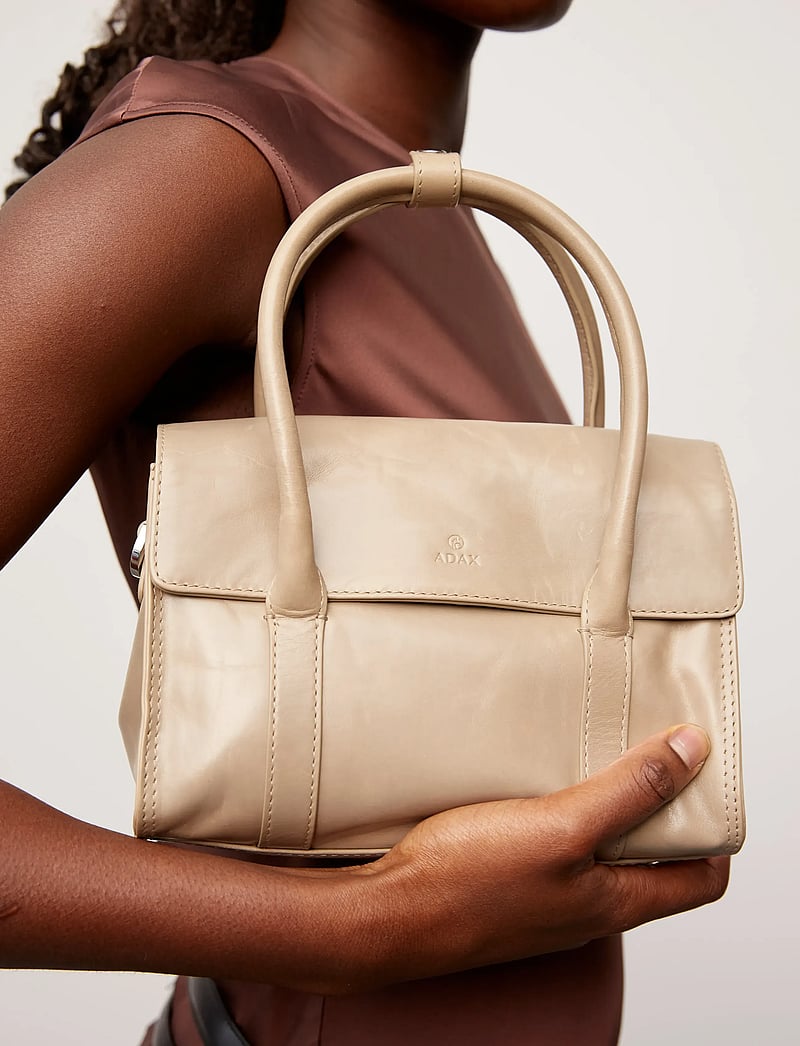 Adax - Milano shoulder bag Evelyne - speciella tillfällen - stone - 0