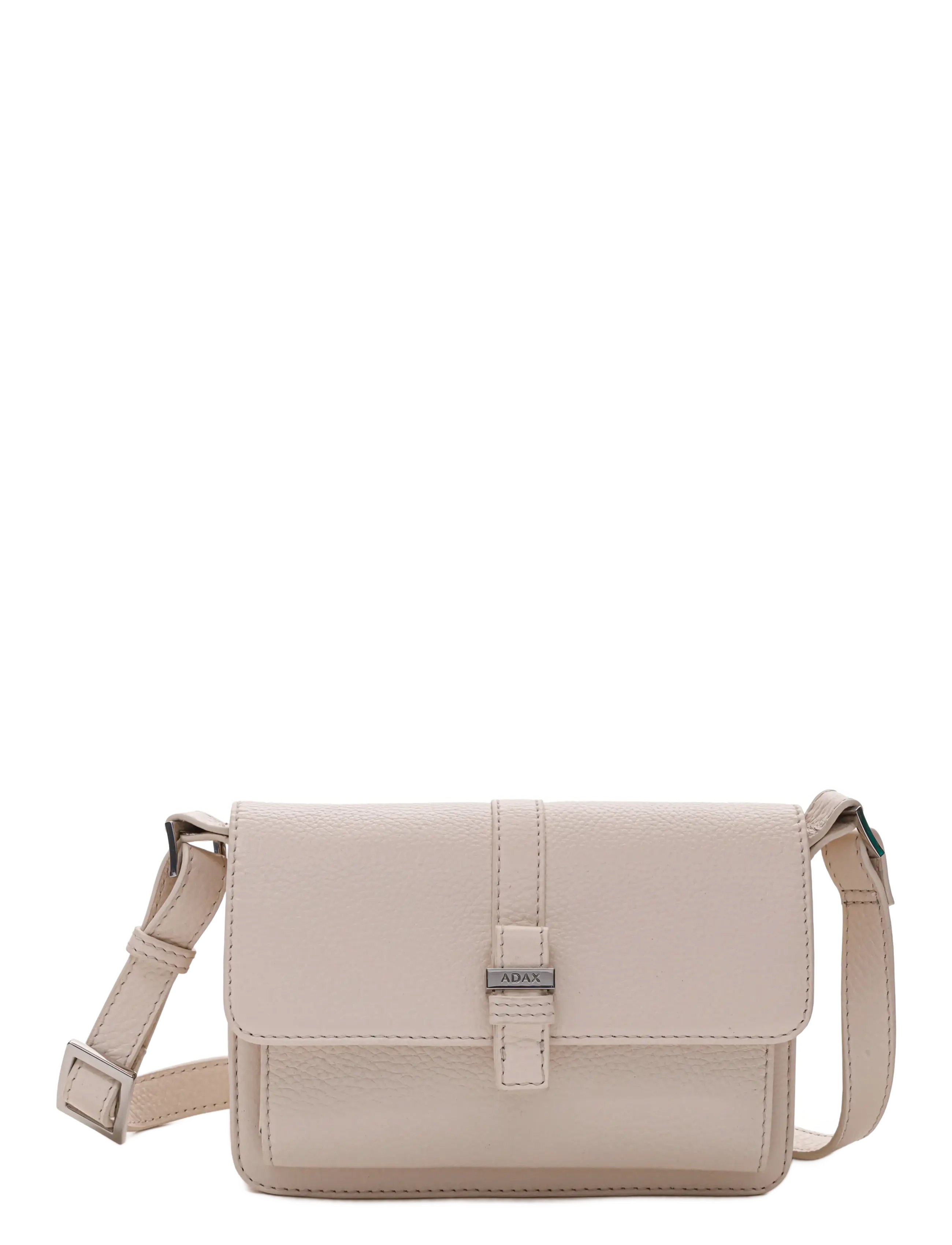 ADAX Cormorano Schulter Tasche Zara Cream - One Size - Damen