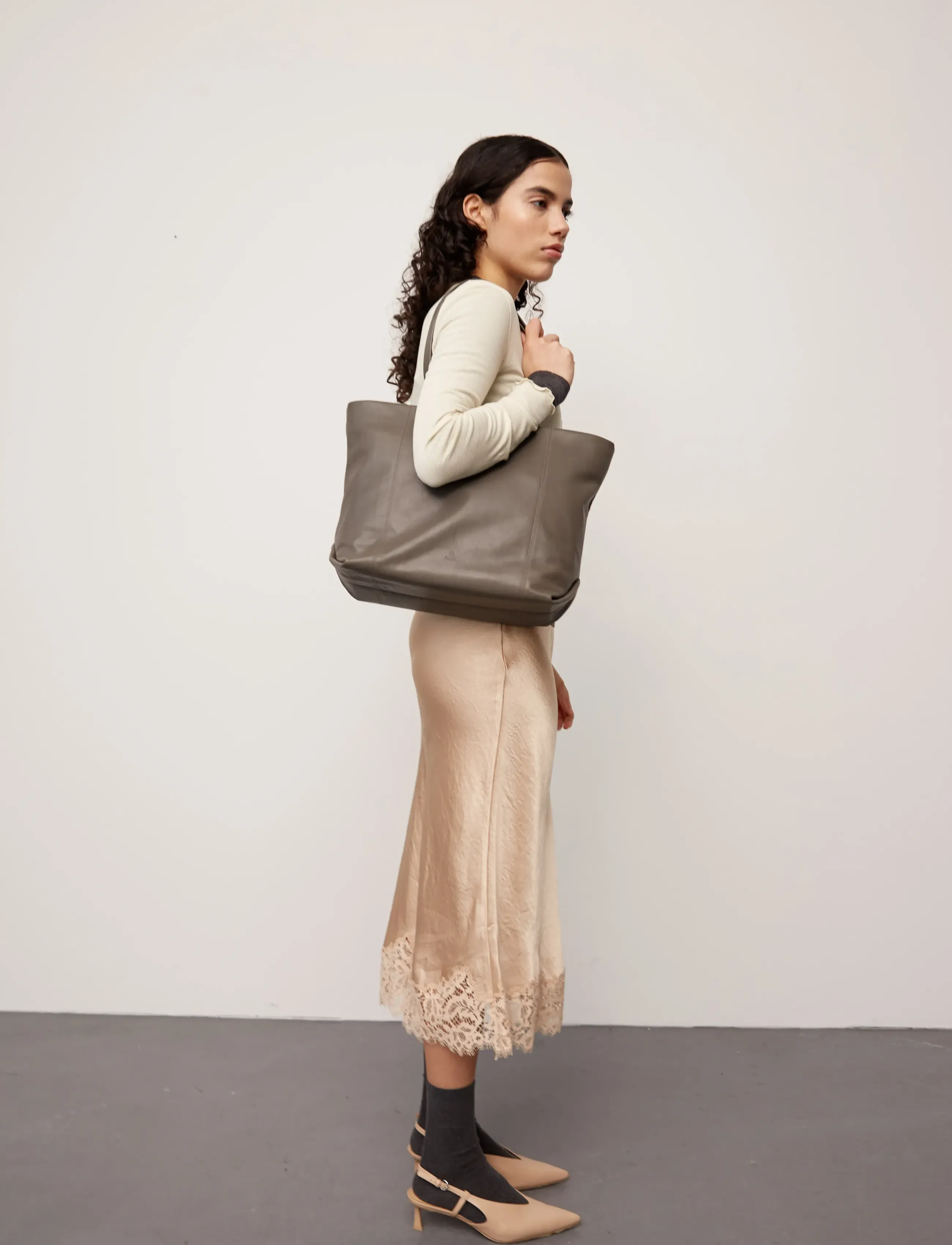 Adax - Vittoria shopper Siki - shoppers - grey - 4