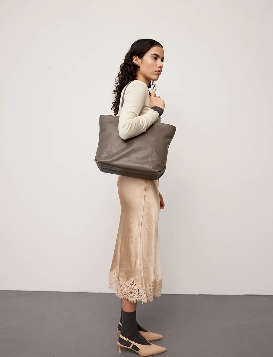 Adax - Vittoria shopper Siki - shoppers - grey - 4