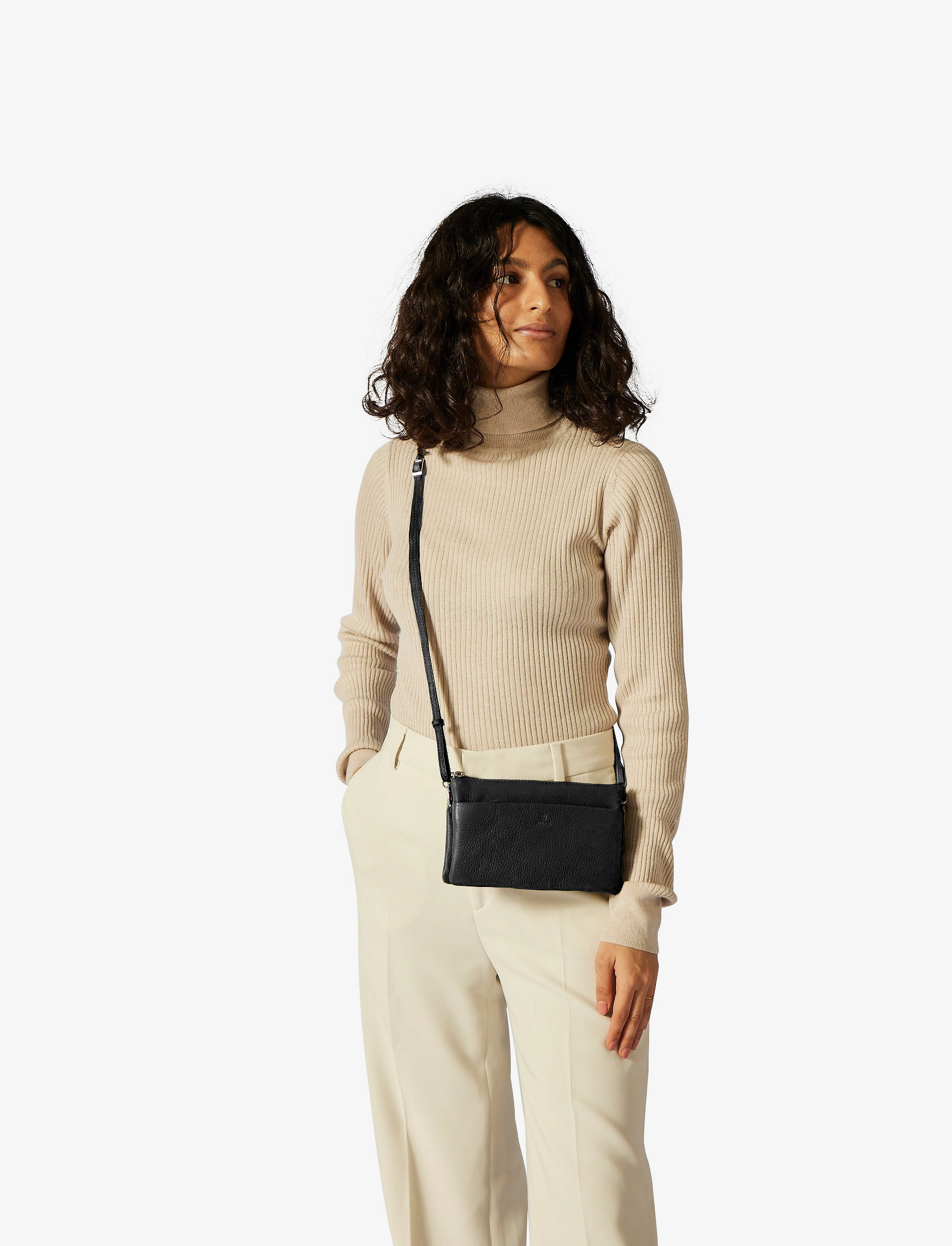 Adax Cormorano Combi Clutch Nellie, One Size, Black, Tasker > Clutches, Dame