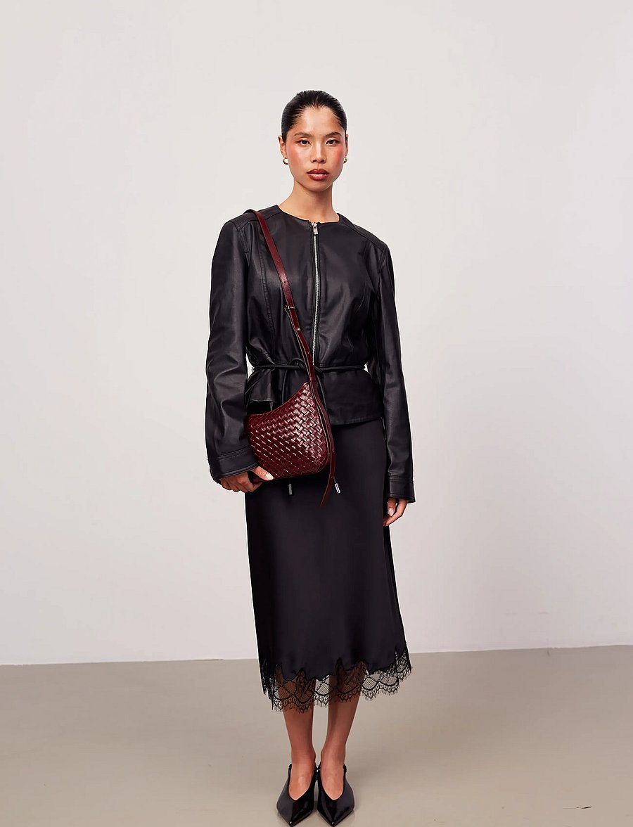 Adax - Salerno shoulder bag Lauren - barolo - 4