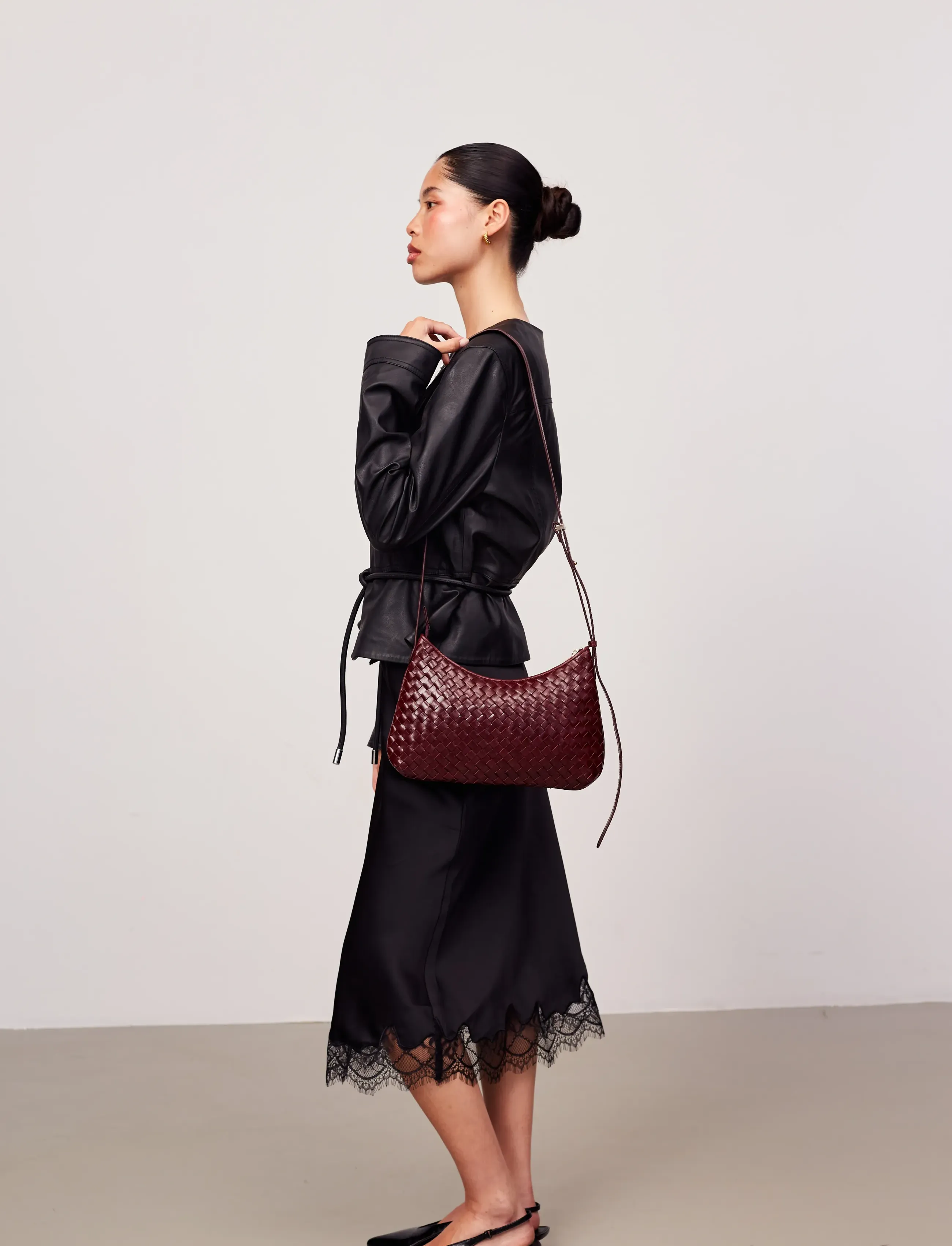 Adax - Salerno shoulder bag Lauren - barolo - 5