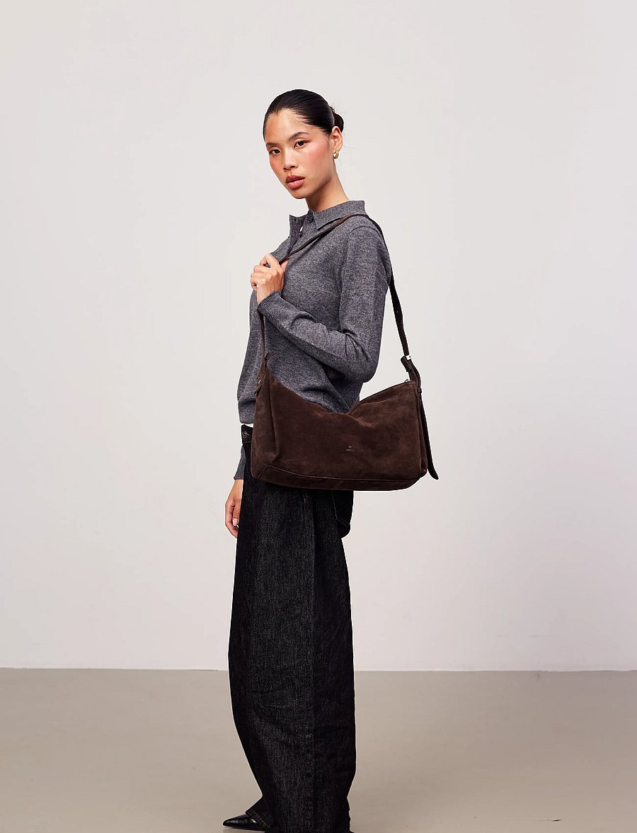 Adax - Rozzano shoulder bag Hazel - dark brown - 5