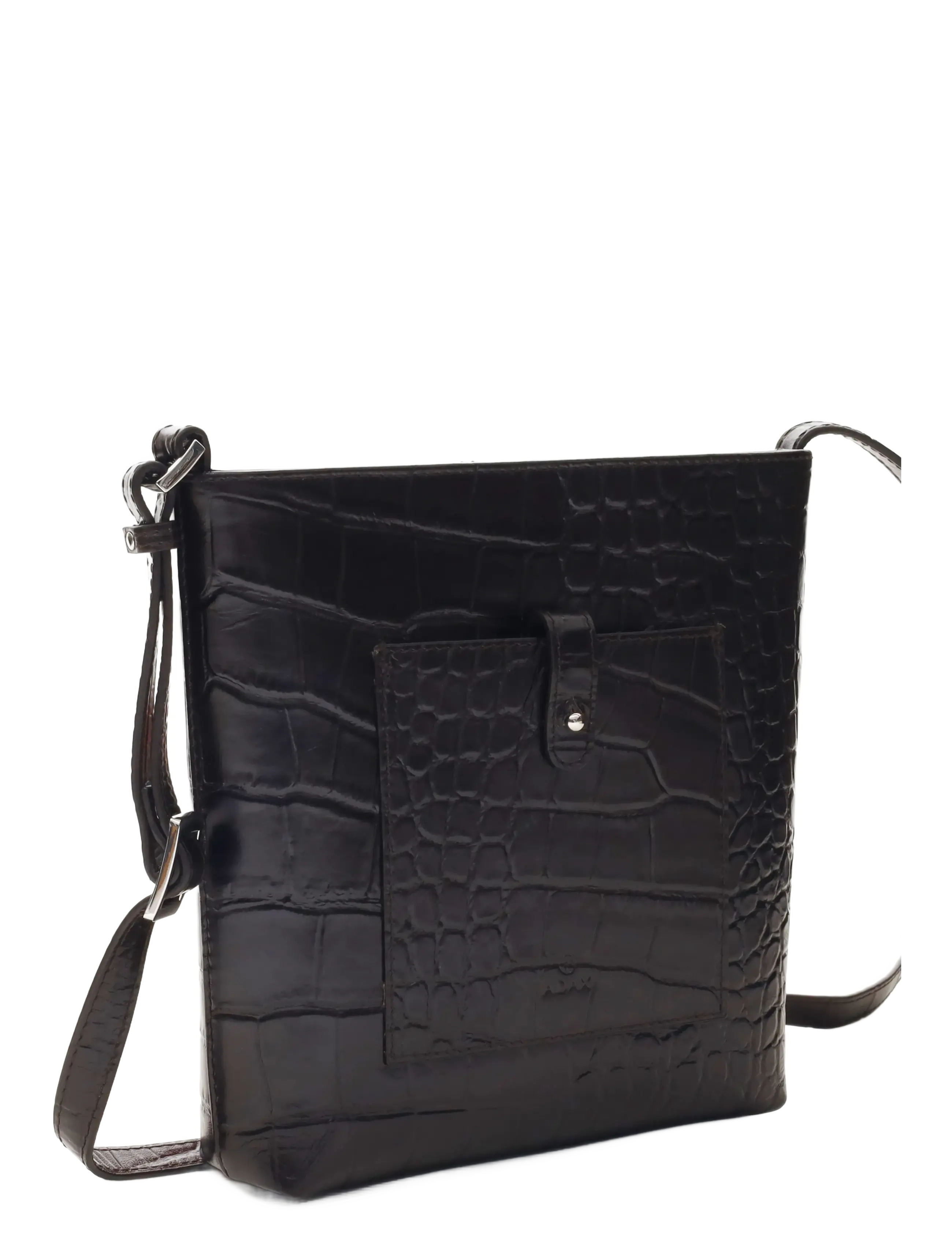 Adax - Teramo shoulder bag Coral - dark brown - 3