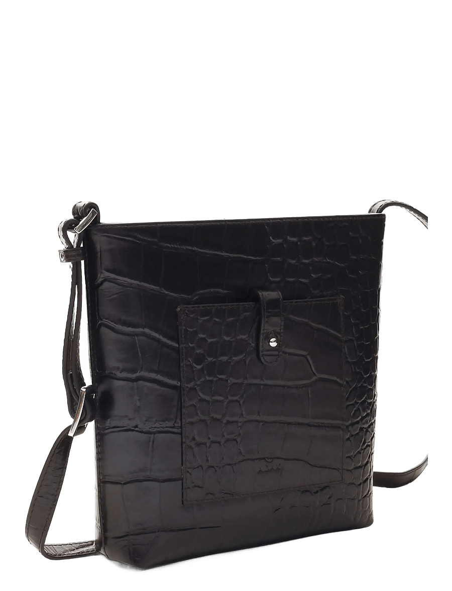 Adax - Teramo shoulder bag Coral - dark brown - 3