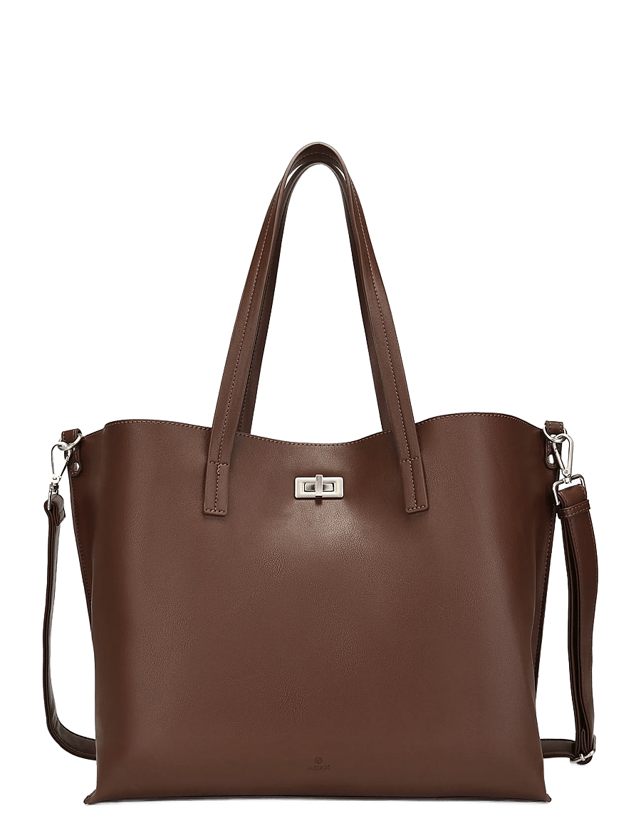 Adax - Hello I'mVegan Chelsea - shoppingväskor - dark brown - 0