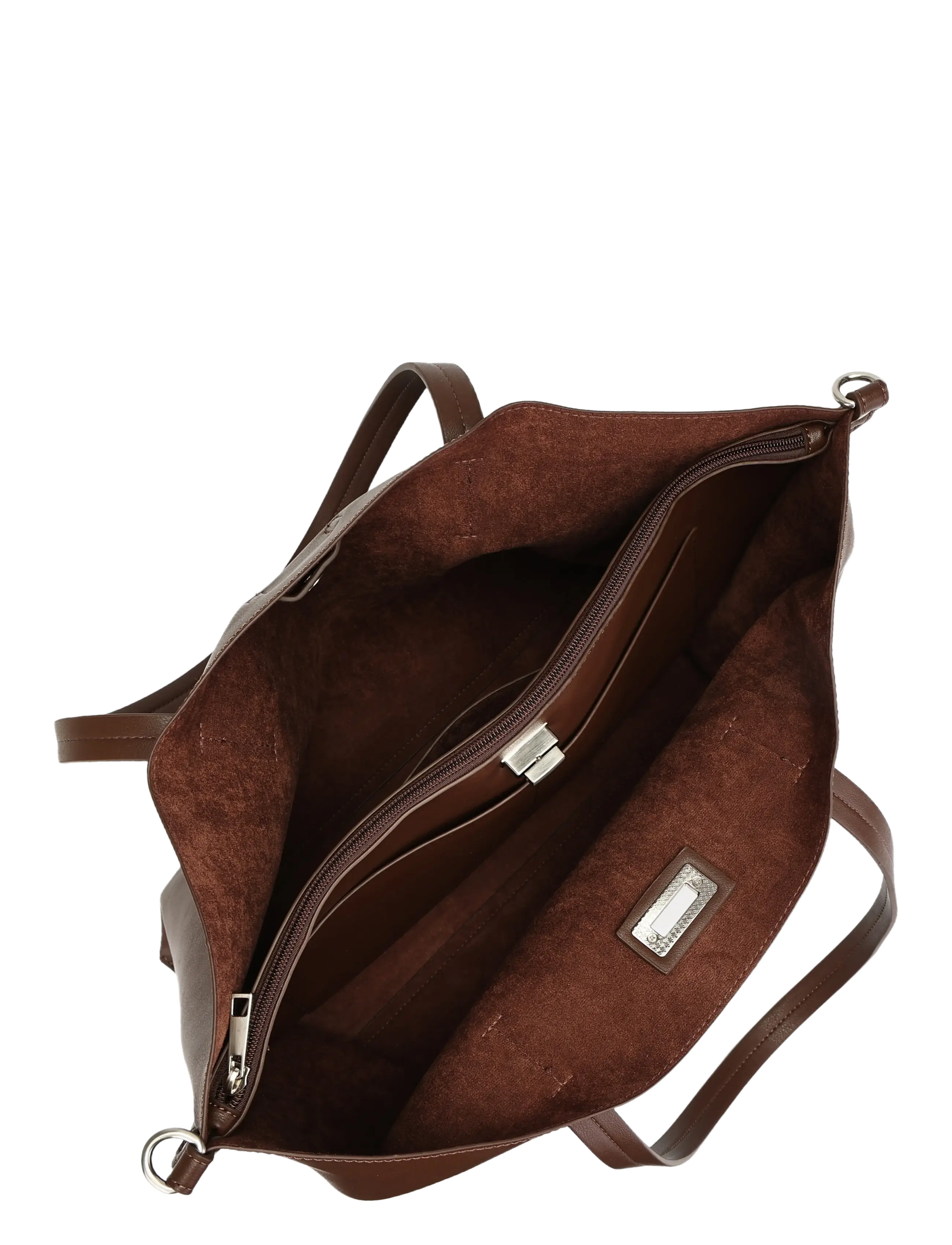 Adax - Hello I'mVegan Chelsea - shoppingväskor - dark brown - 3