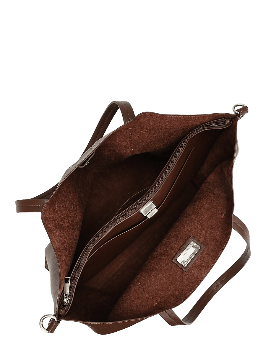 Adax - Hello I'mVegan Chelsea - shoppingväskor - dark brown - 3