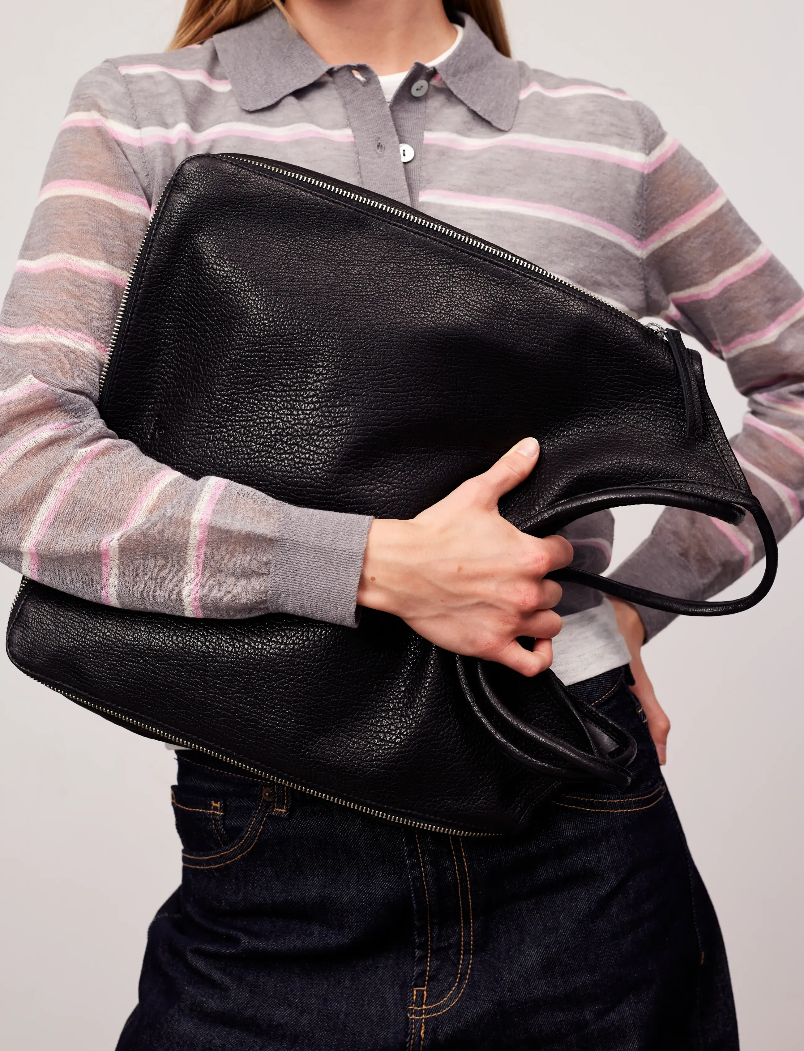 Adax - Rimini shopper Esme - black - 0