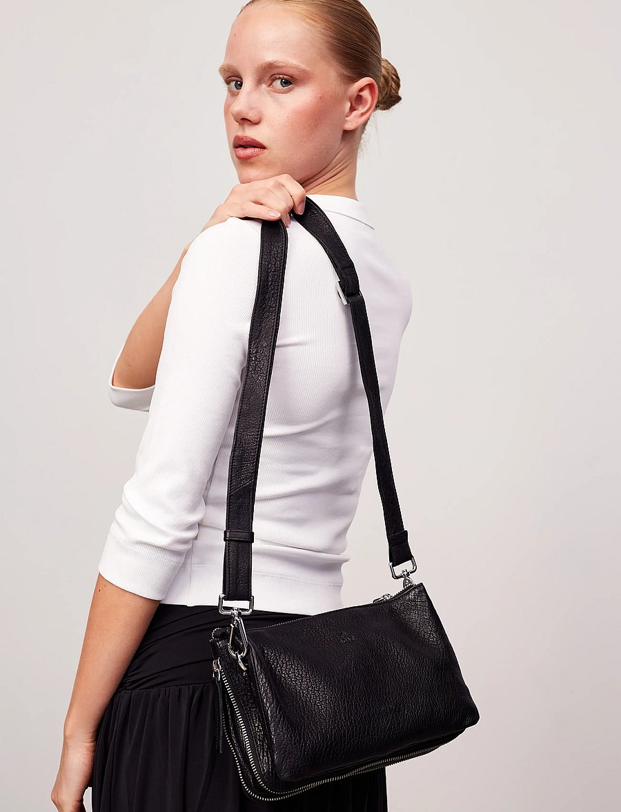 Adax - Rimini shoulder bag Portia - moetrendid - black - 0