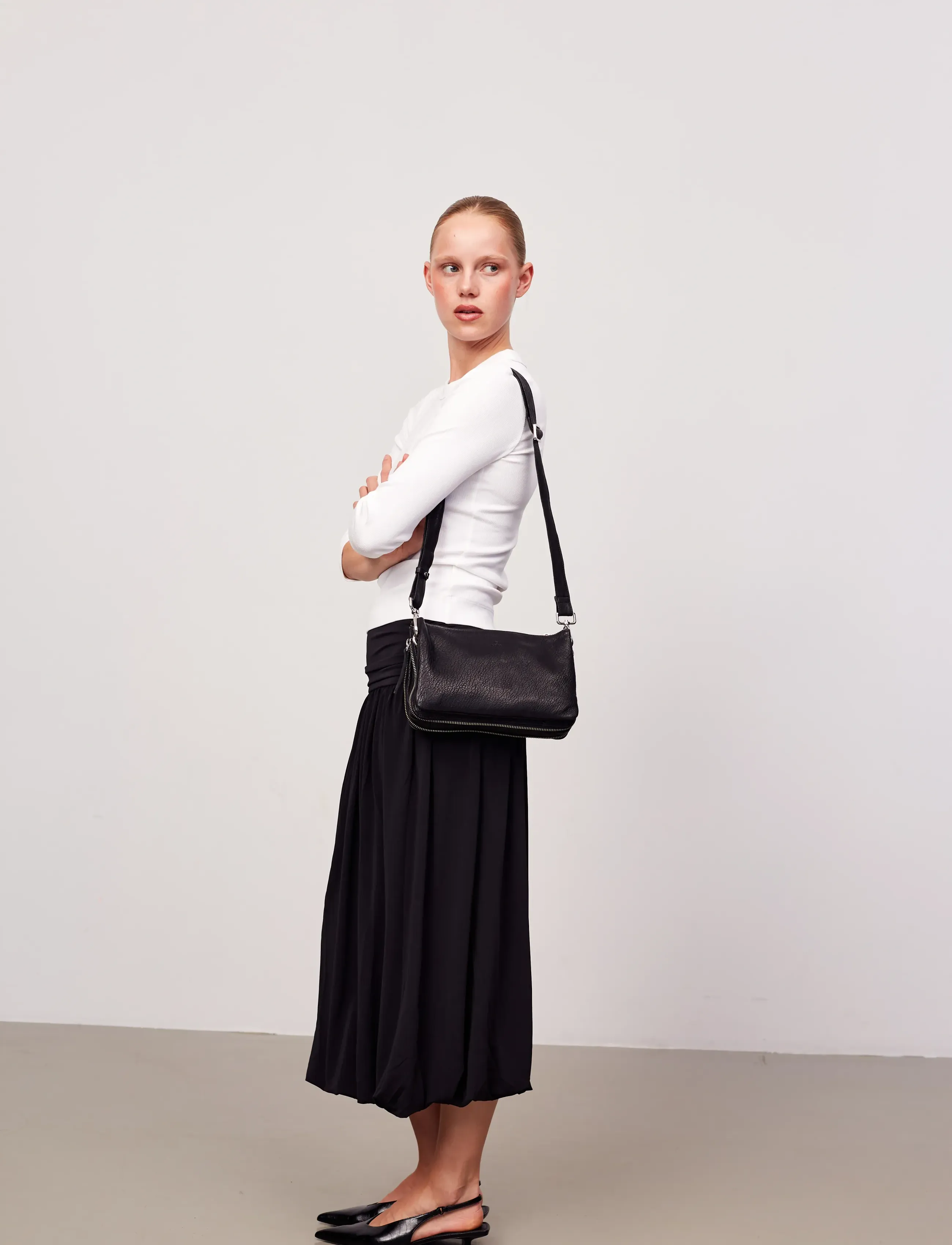 Adax Rimini Shoulder Bag Portia axelremsväskor dam – bild 3