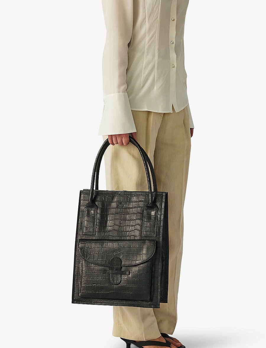 Adax - Ragusa shopper Tina - shopper-laukut - black - 0