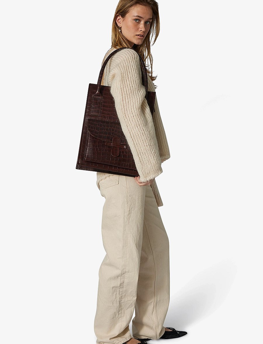Adax - Ragusa shopper Tina - shopper - dark brown - 4