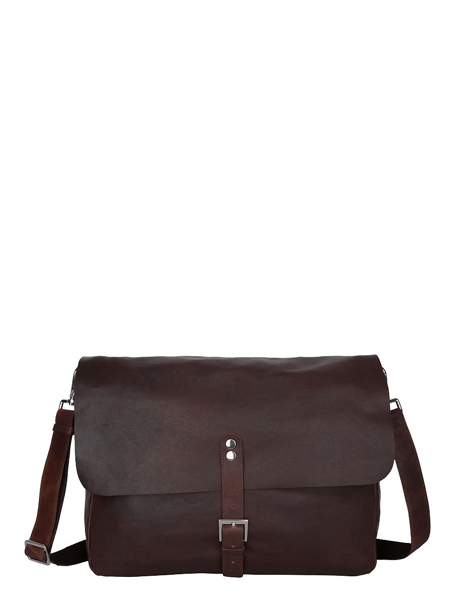 Adax - Catania working bag Nikolaj - schultertaschen - dark brown - 0