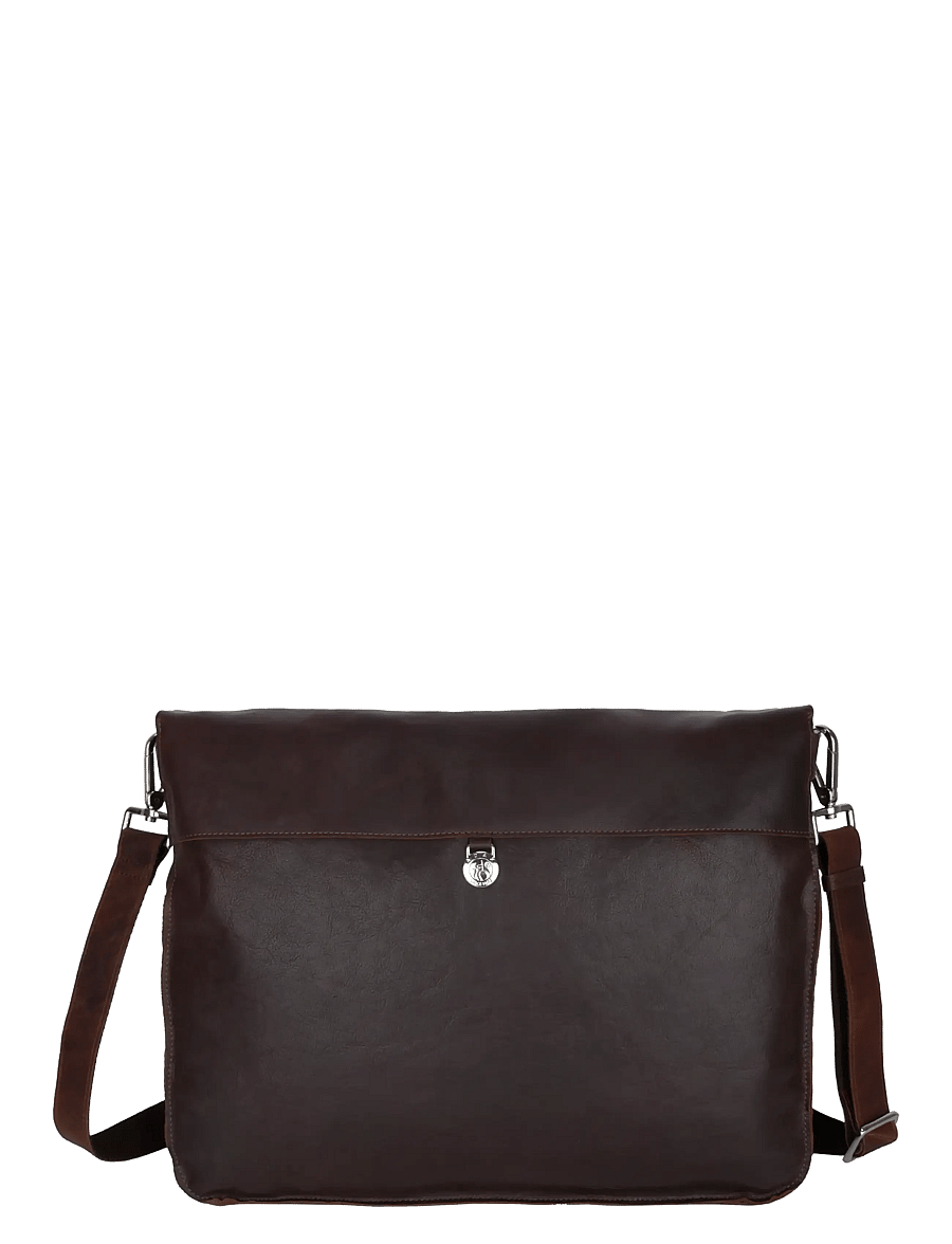 Adax - Catania working bag Nikolaj - schultertaschen - dark brown - 1