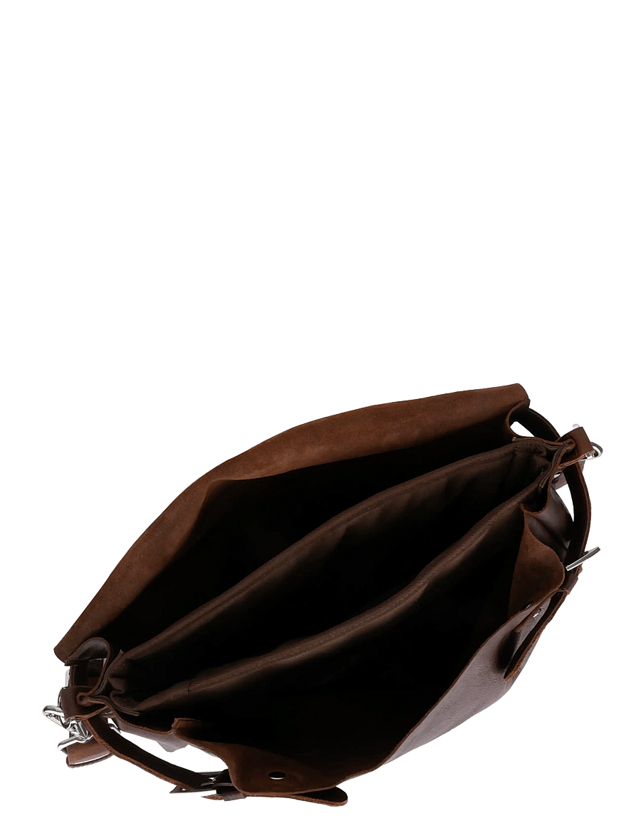 Adax - Catania working bag Nikolaj - schultertaschen - dark brown - 3