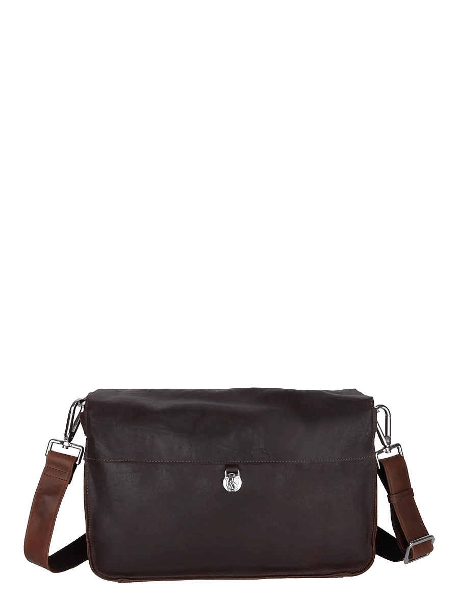 Adax - Catania working bag Bjørn - shoulder bags - dark brown - 1
