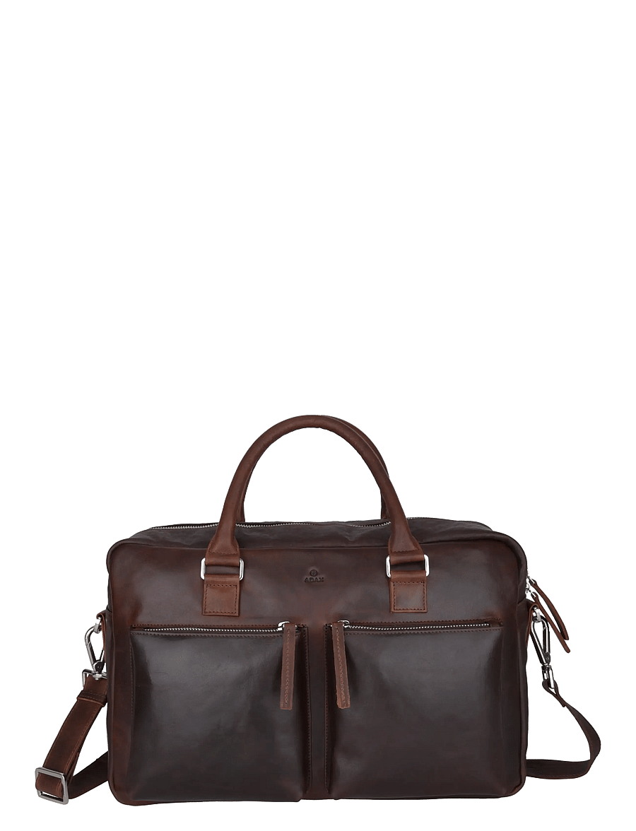 Adax - Catania working bag Eddie - schultertaschen - dark brown - 0